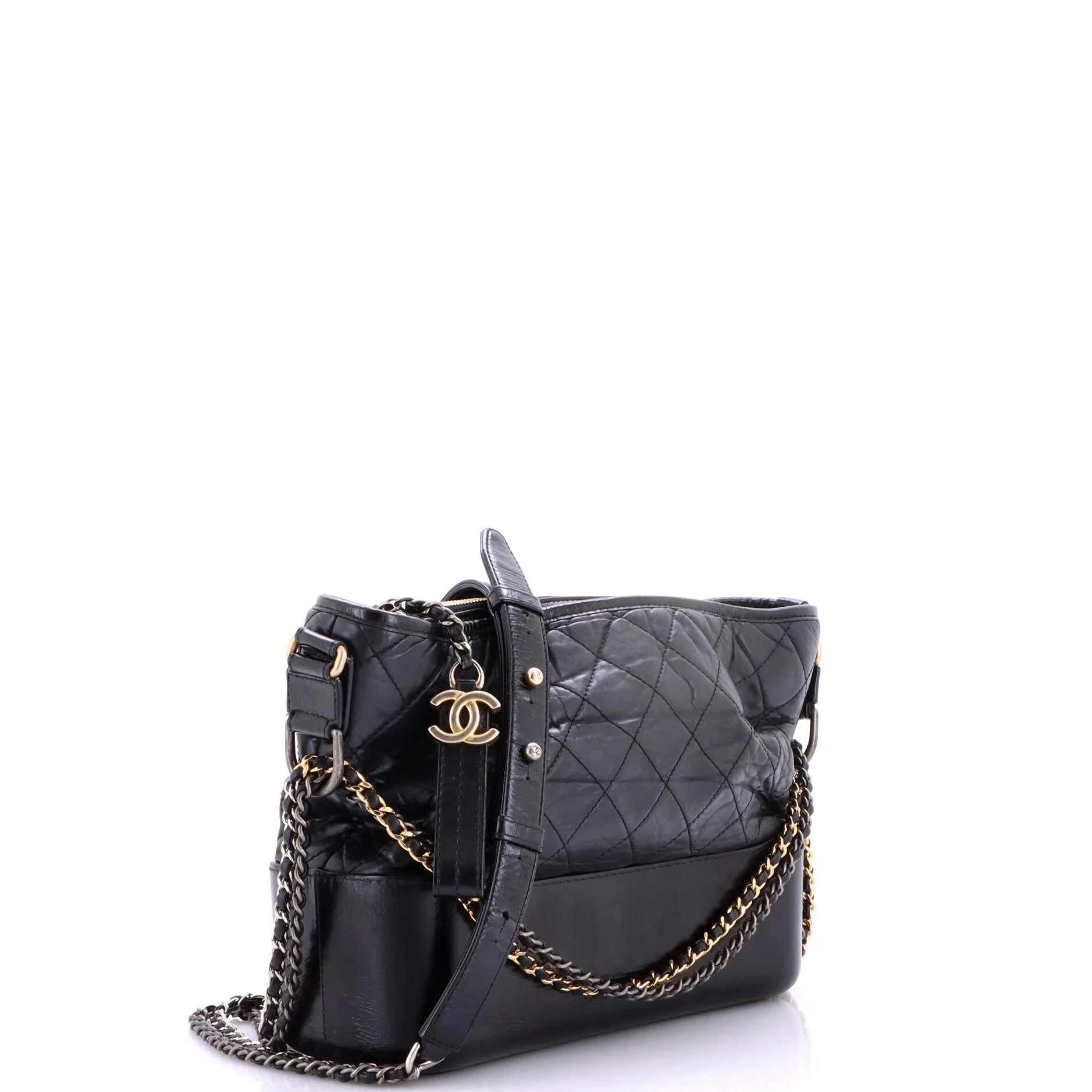 Gabrielle Hobo Quilted Aged Calfskin Medium - Image 2