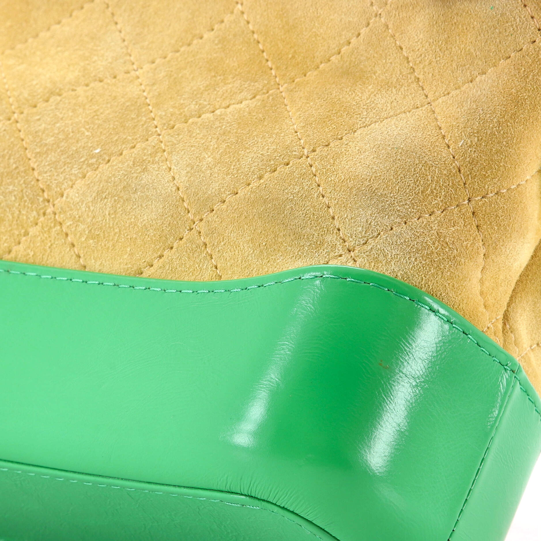 Gabrielle Hobo Quilted Suede Small - Image 6