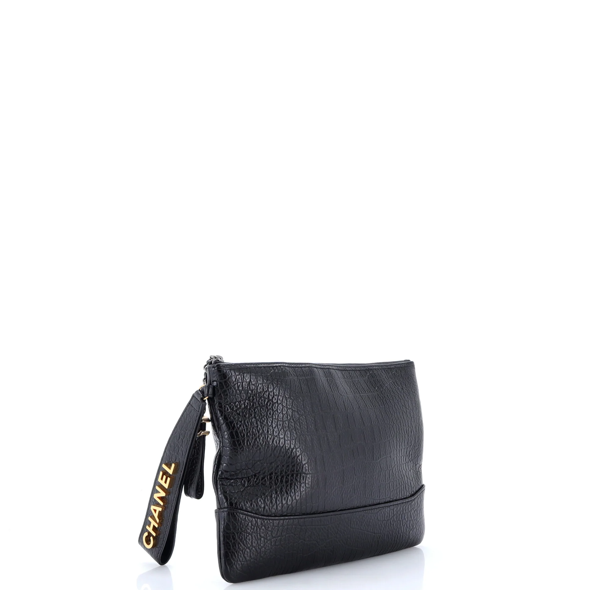 Gabrielle O Case Clutch Crocodile Embossed Calfskin Medium - Image 2