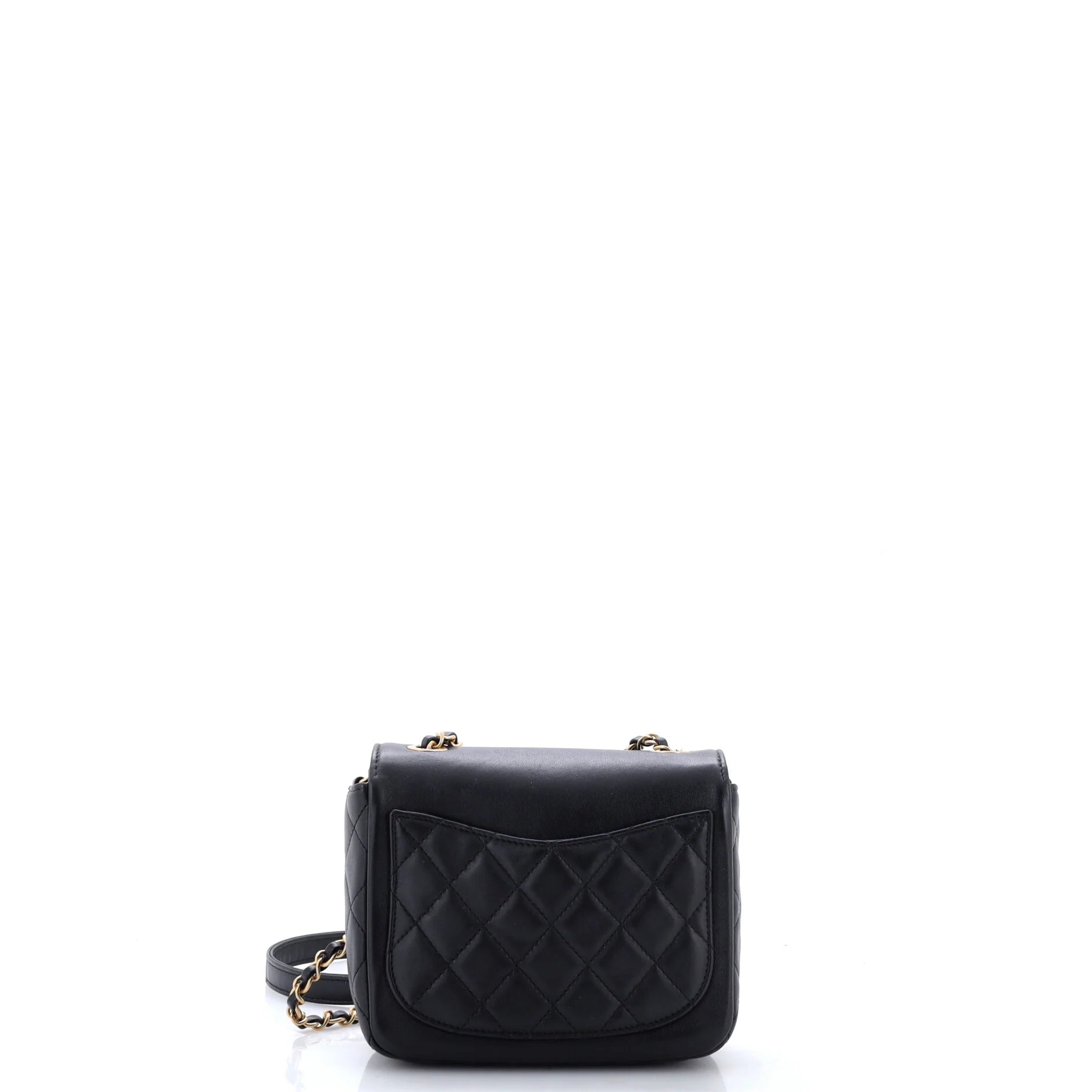 Giant Crystal CC Flap Bag Lambskin Mini - Image 3