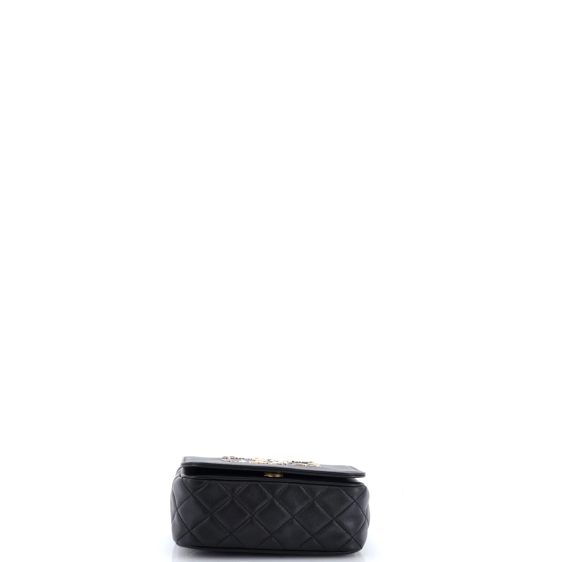 Giant Crystal CC Flap Bag Lambskin Mini - Image 4
