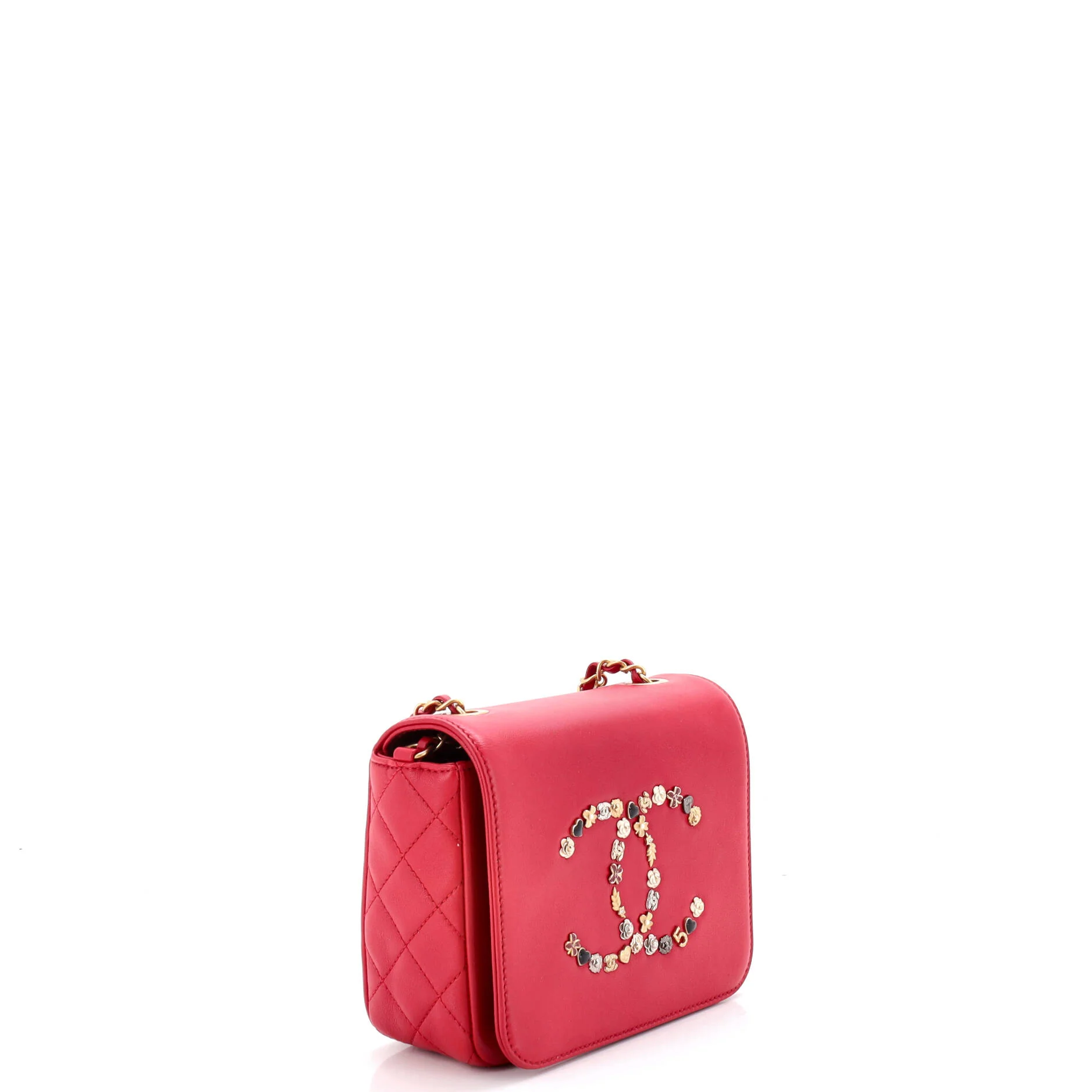 Giant Crystal CC Flap Bag Lambskin Mini - Image 2
