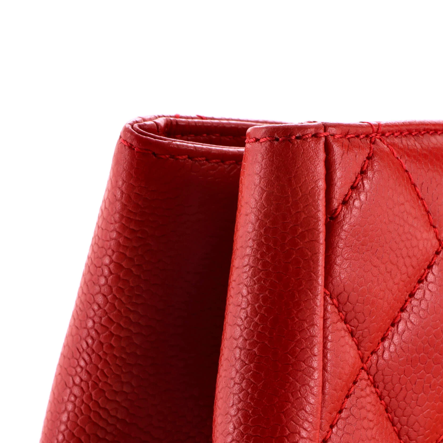 Grand Shopping Tote Quilted Caviar - Image 6