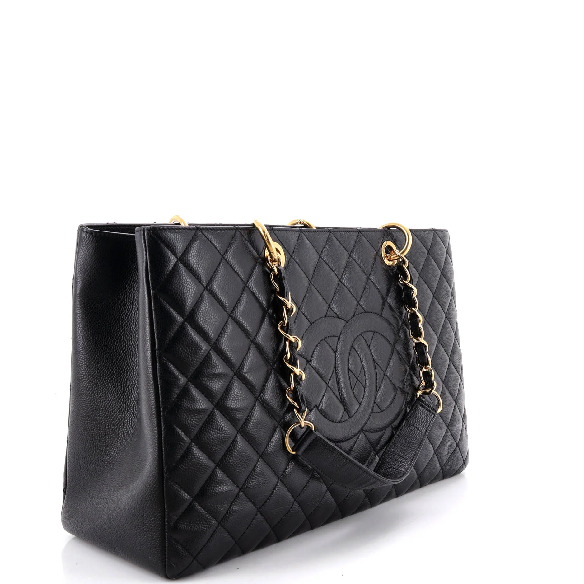 Grand Shopping Tote Quilted Caviar XL - Image 2