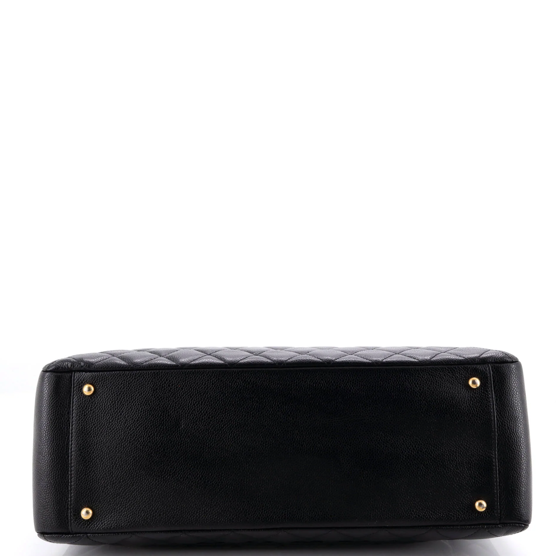 Grand Shopping Tote Quilted Caviar XL - Image 4