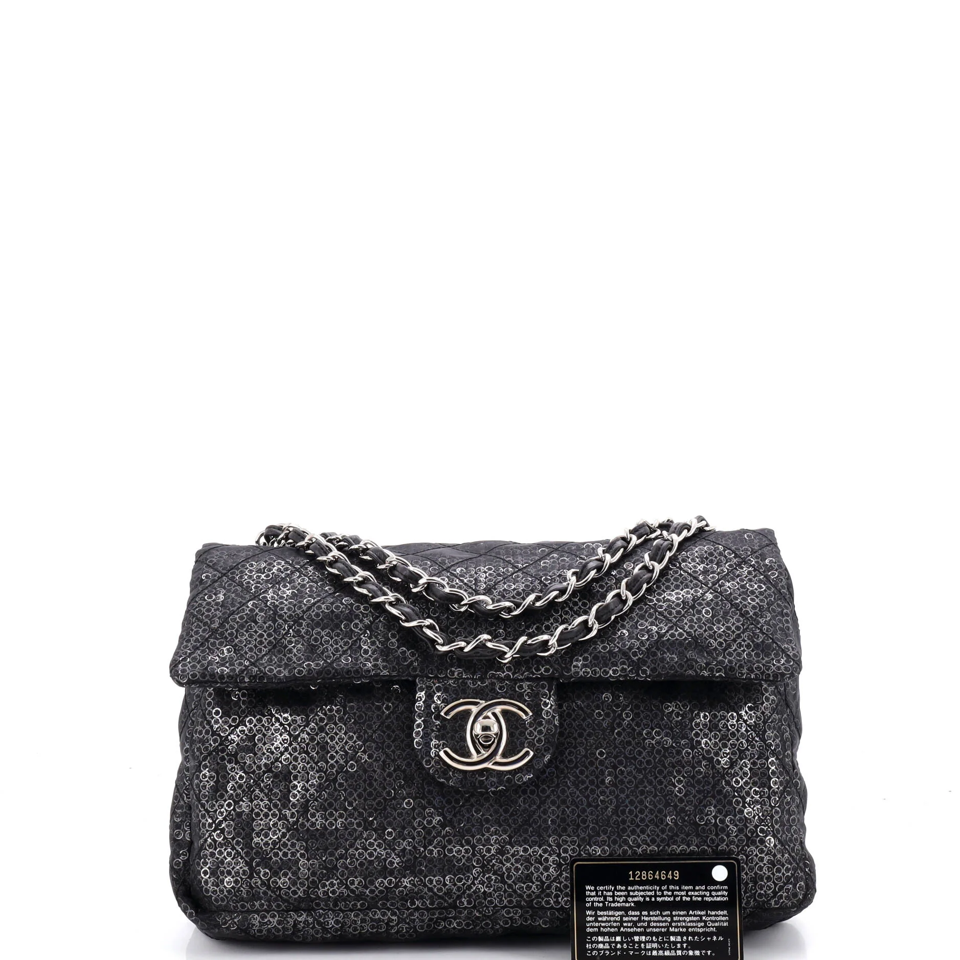 Hidden Sequins Flap Bag Sequins Jumbo - Image 2