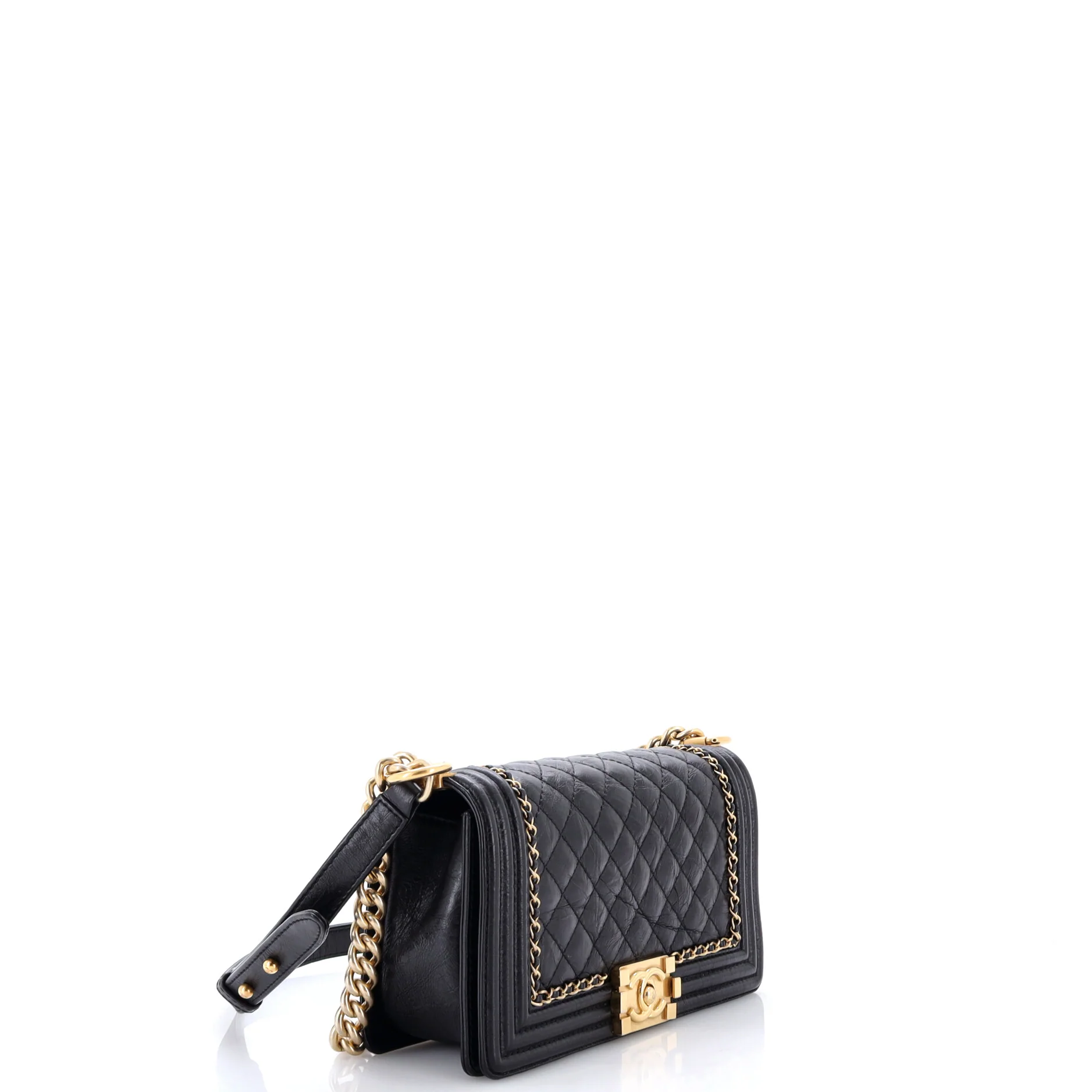 Jacket Boy Flap Bag Quilted Aged Calfskin Old Medium - Image 2