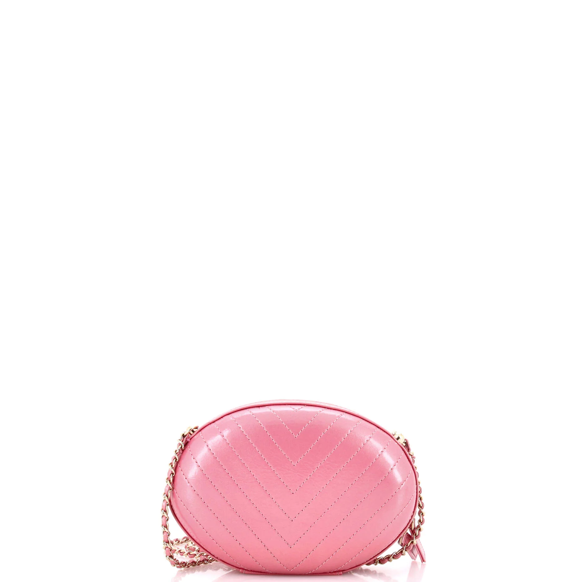 La Pausa Evening Bag Chevron Leather - Image 3