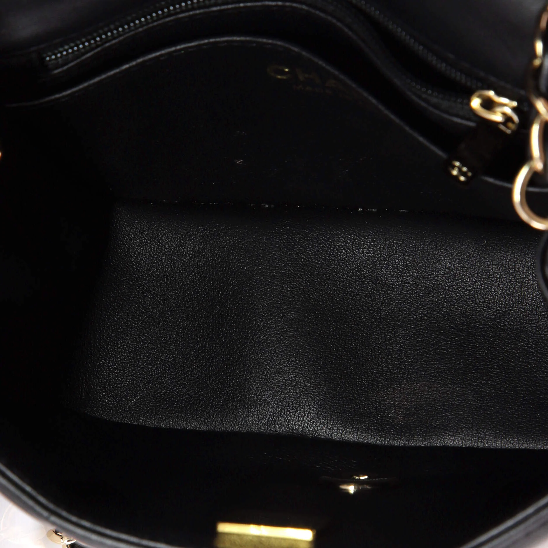 Monacoco Logo Blocks Square Flap Bag Quilted Lambskin with Resin Mini - Image 5