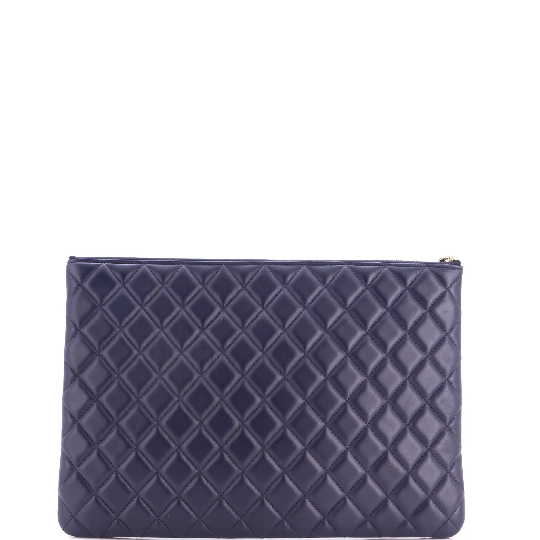 O Case Clutch Quilted Lambskin Large - Image 4