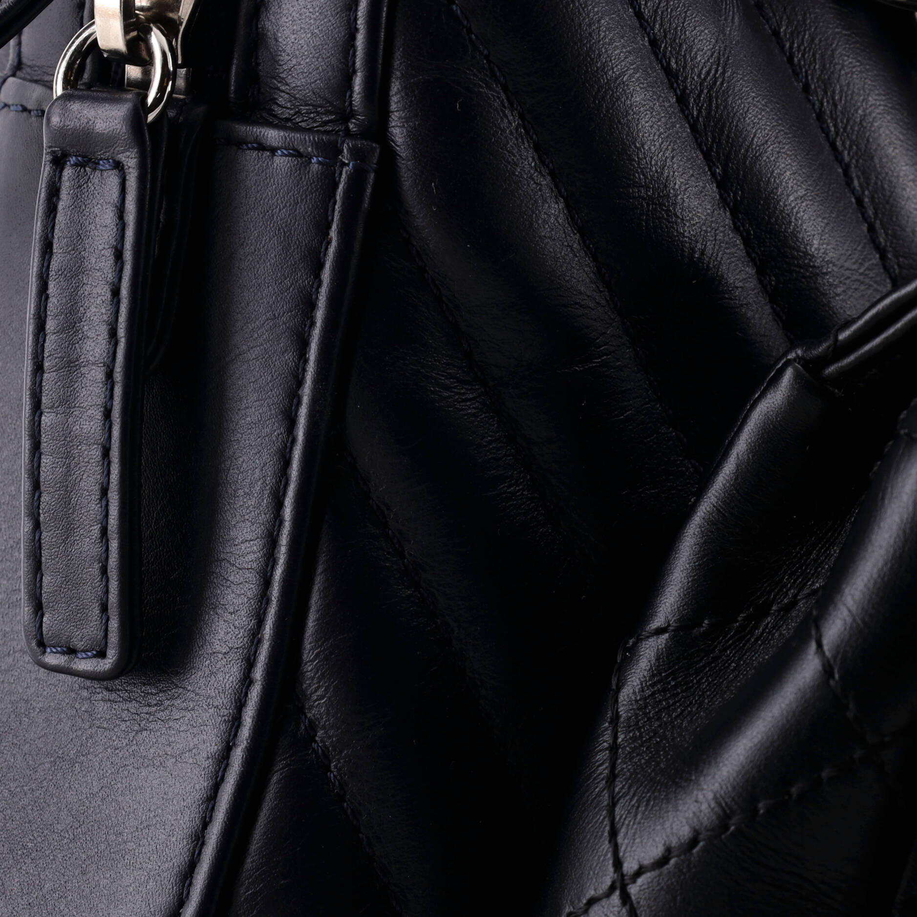 Paris-Hamburg Double Camera Case Bag Chevron and Diamond Quilted Calfskin Small - Image 7