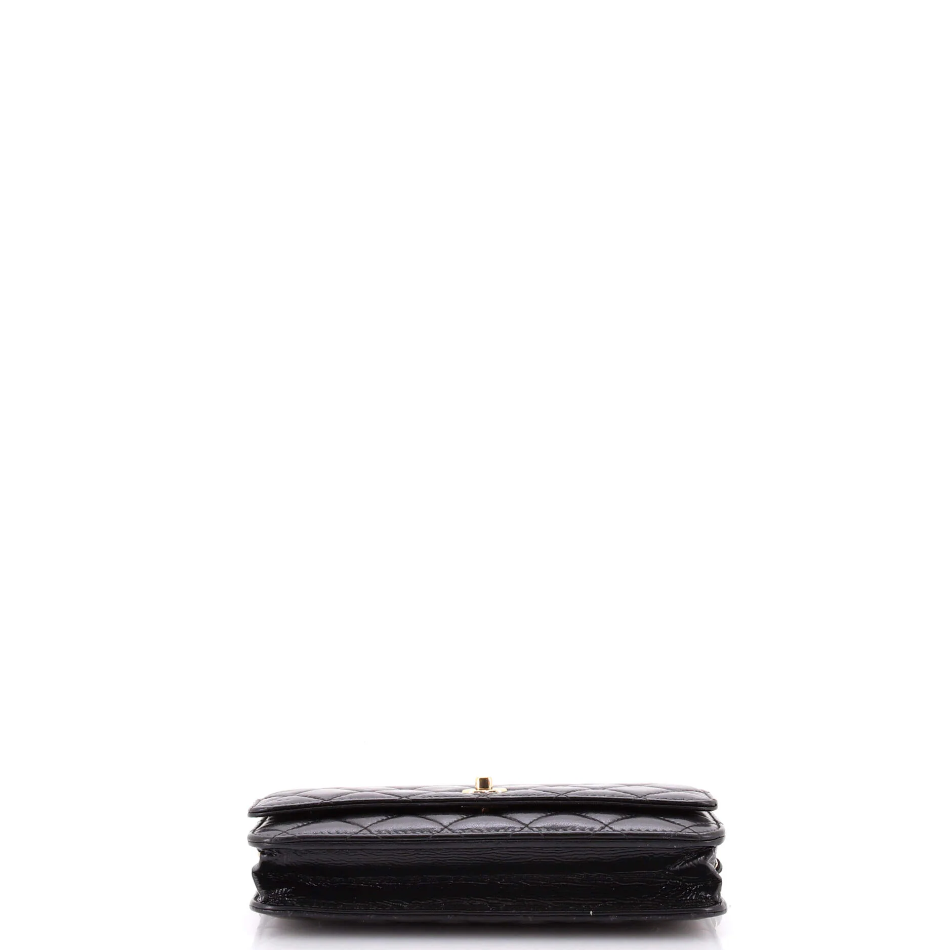 Pearl Charm Wallet on Chain Quilted Glazed Calfskin - Image 4