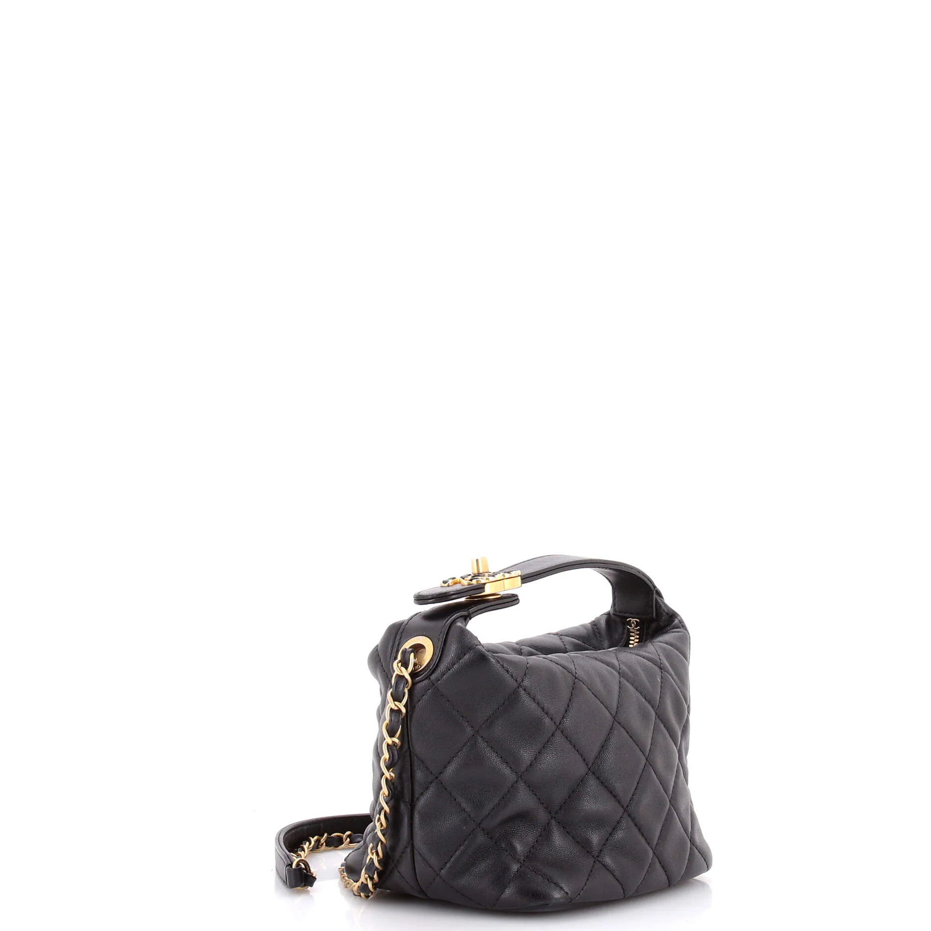Perfect Meeting Hobo Quilted Lambskin Small - Image 2