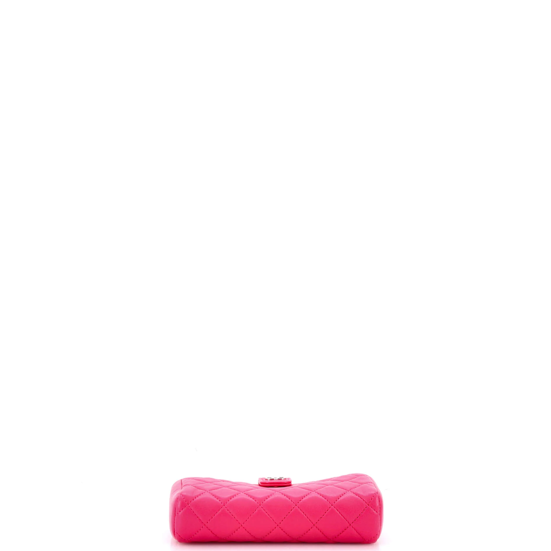 Phone Holder Clutch Quilted Lambskin - Image 4