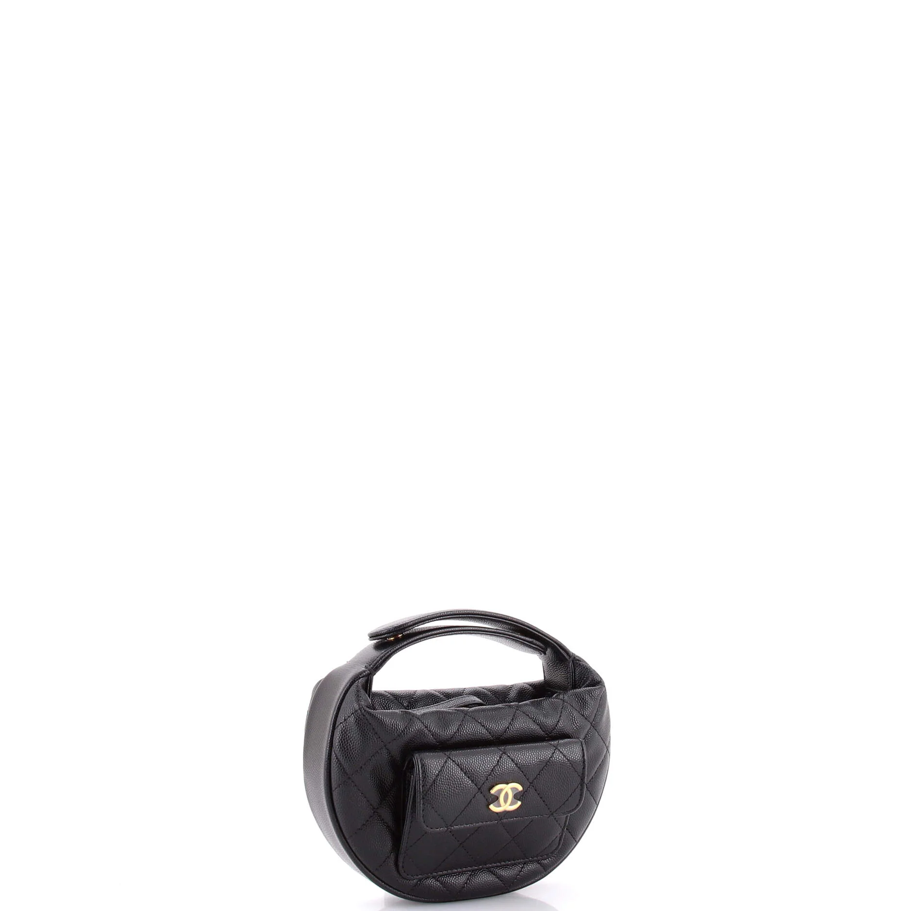 Polly Pocket Pouch Hobo Quilted Caviar Mini - Image 2