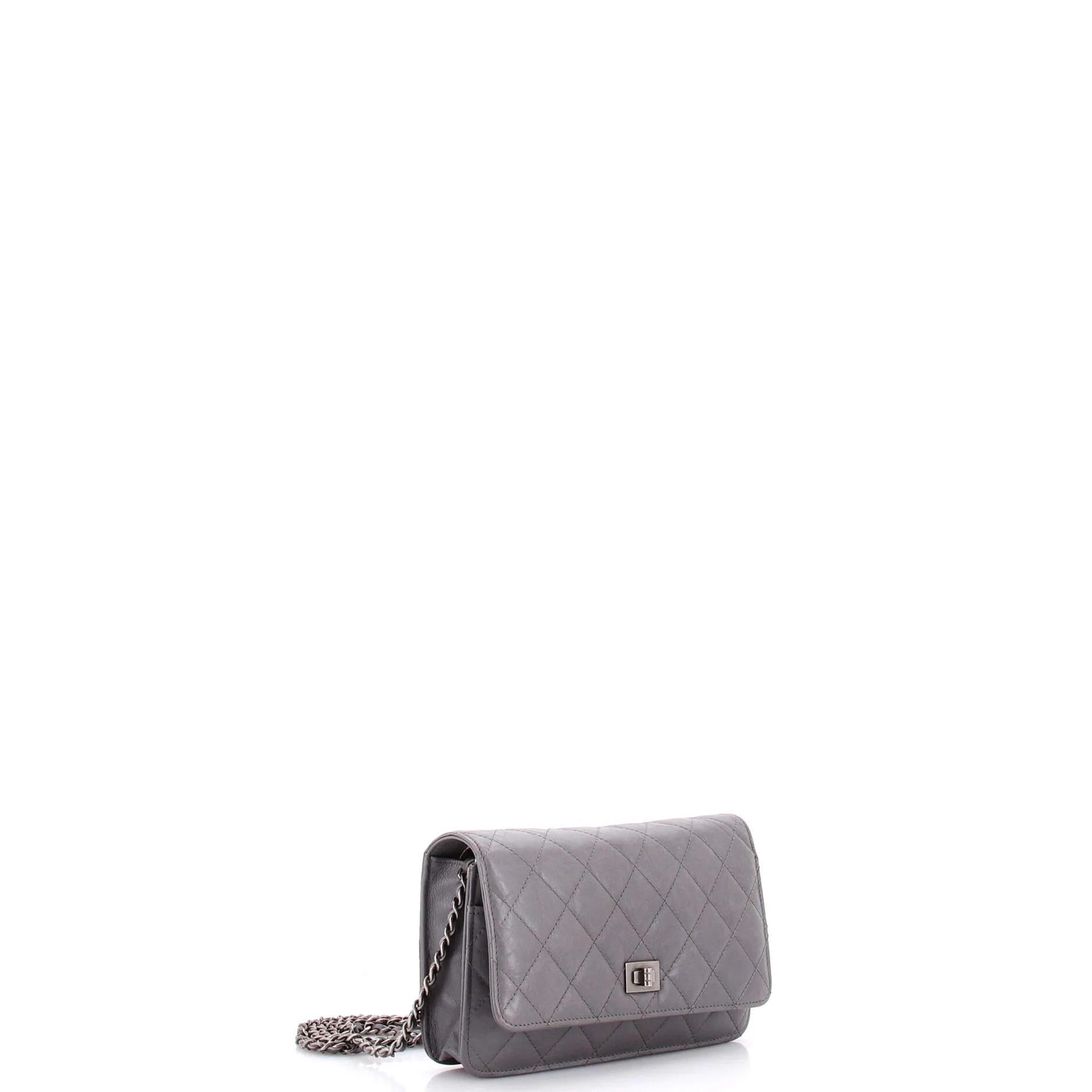 Reissue 2.55 Wallet on Chain Quilted Aged Calfskin - Image 2