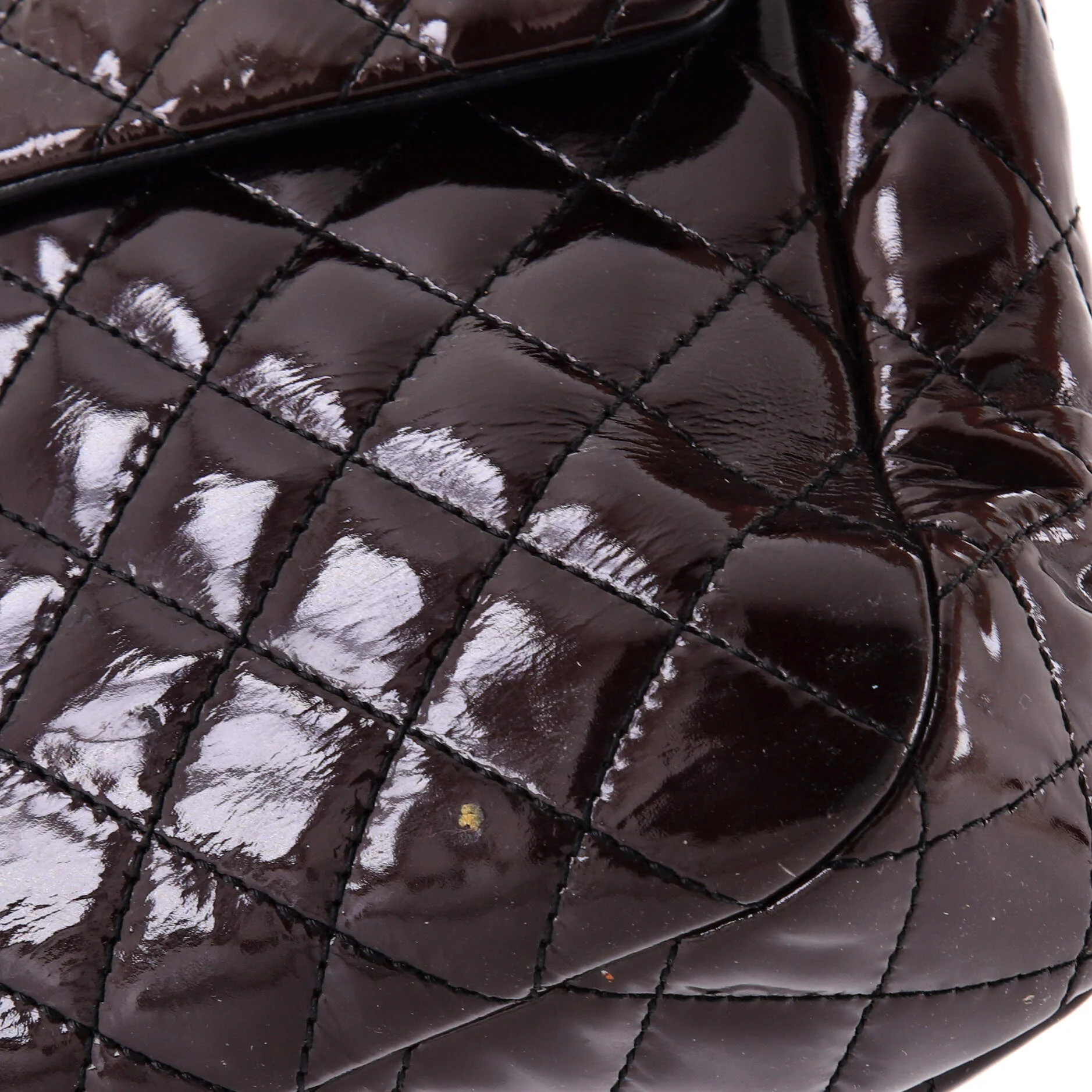 Reissue Flap Bag Quilted Patent XL - Image 6