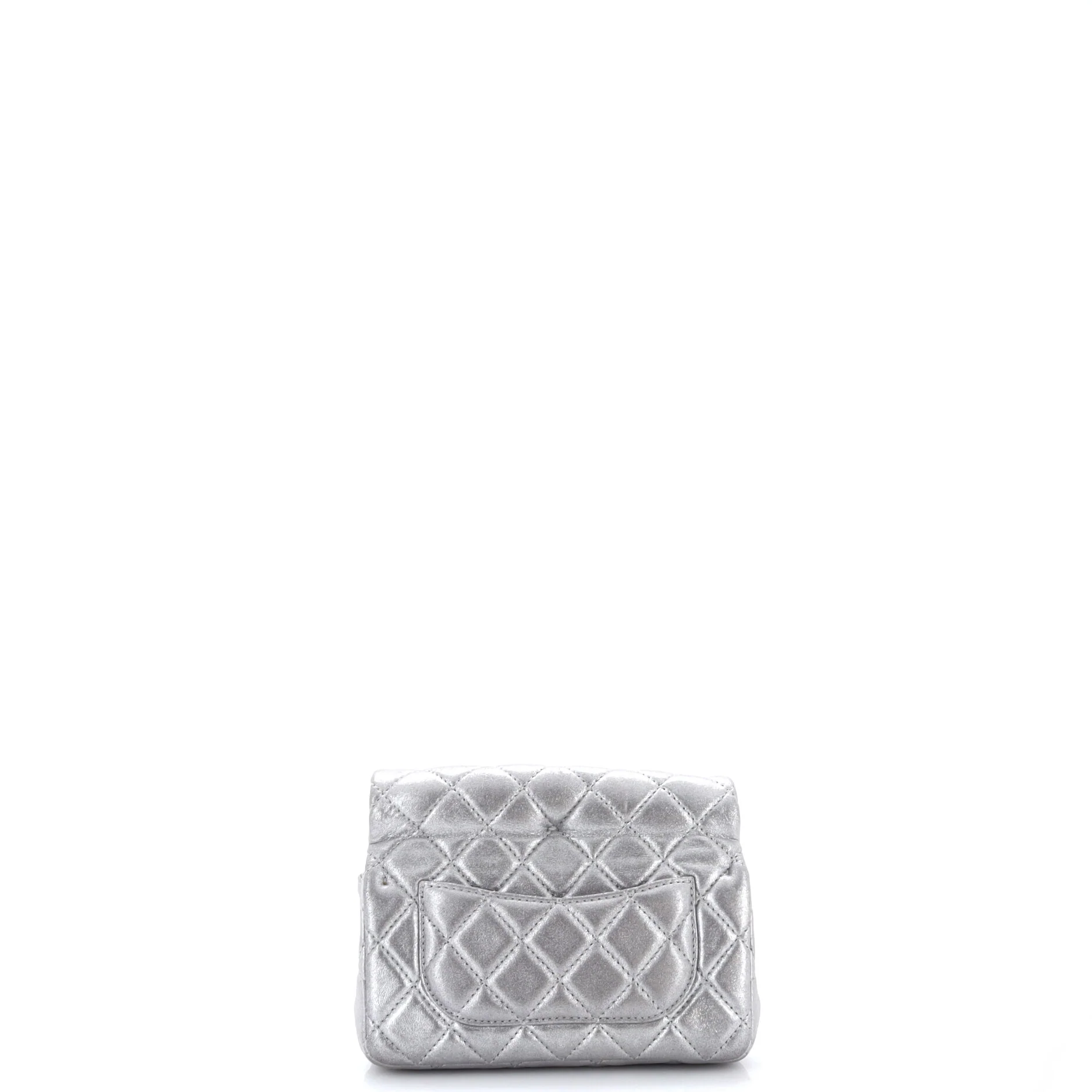 Reissue Roll Clutch Quilted Iridescent Calfskin Mini - Image 3