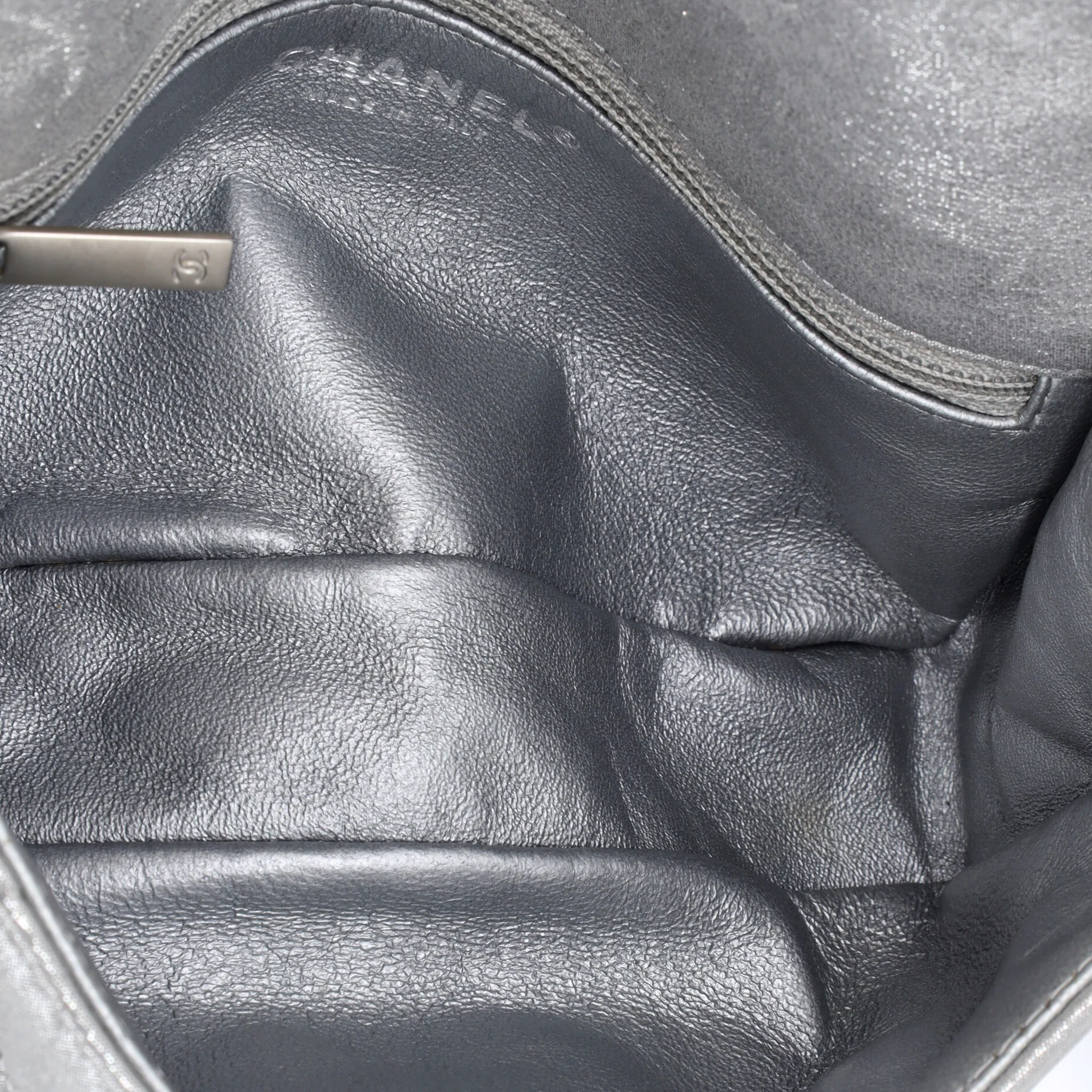 Reissue Roll Clutch Quilted Iridescent Calfskin Mini - Image 5