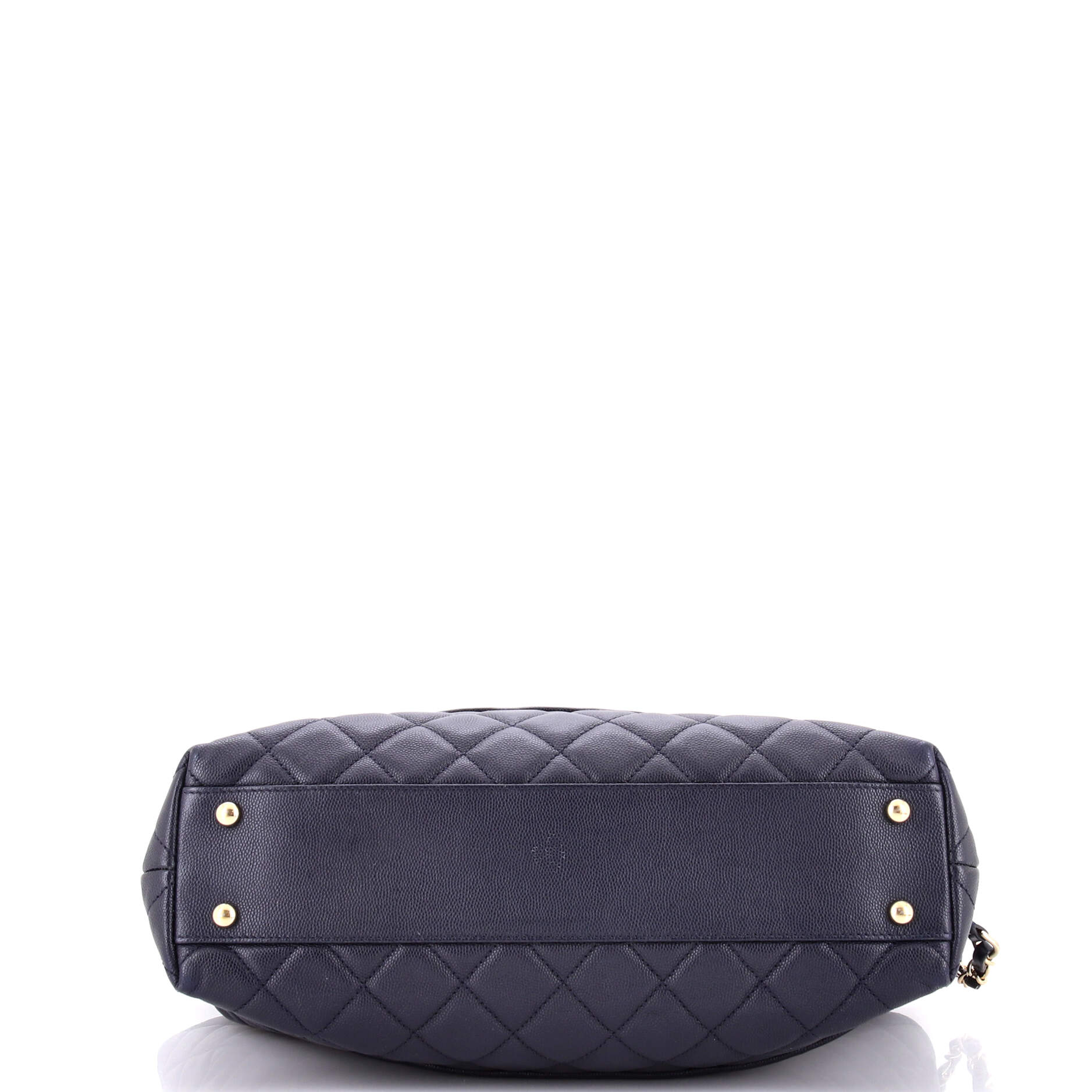 Rolled Up Tote Quilted Caviar - Image 4