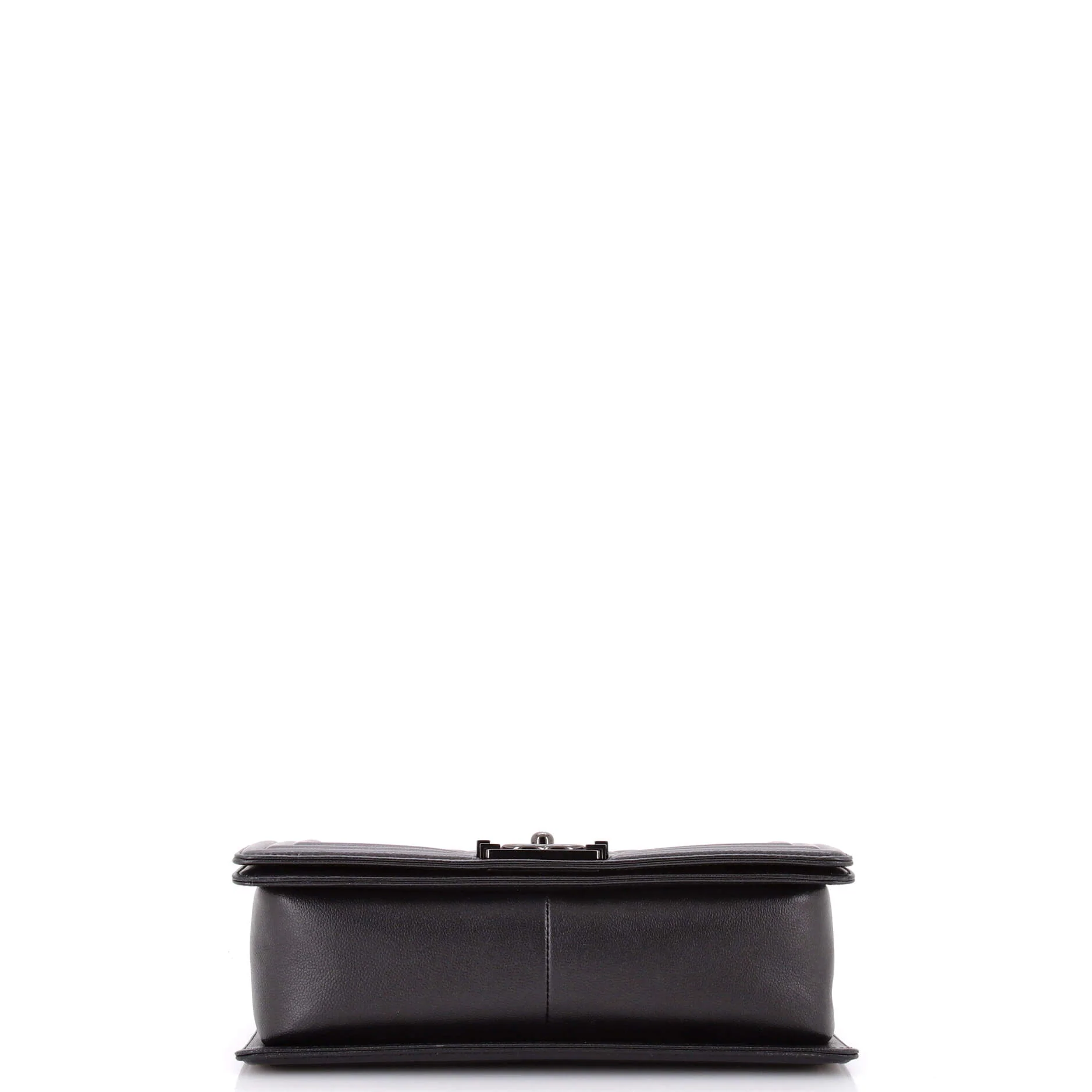 So Black Boy Flap Bag Quilted Caviar Old Medium - Image 4