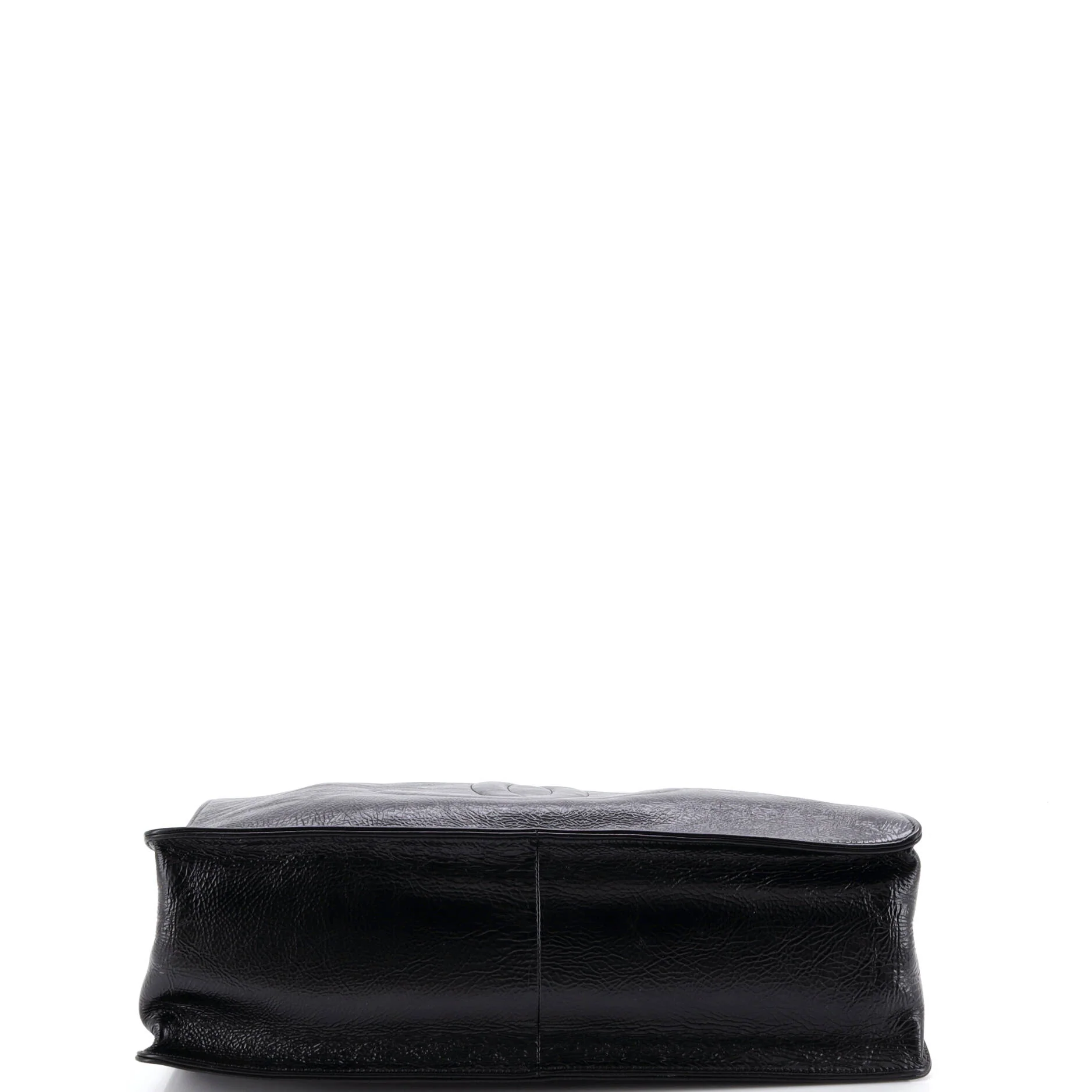 Timeless CC Chain Shopping Tote Shiny Aged Calfskin Large - Image 4