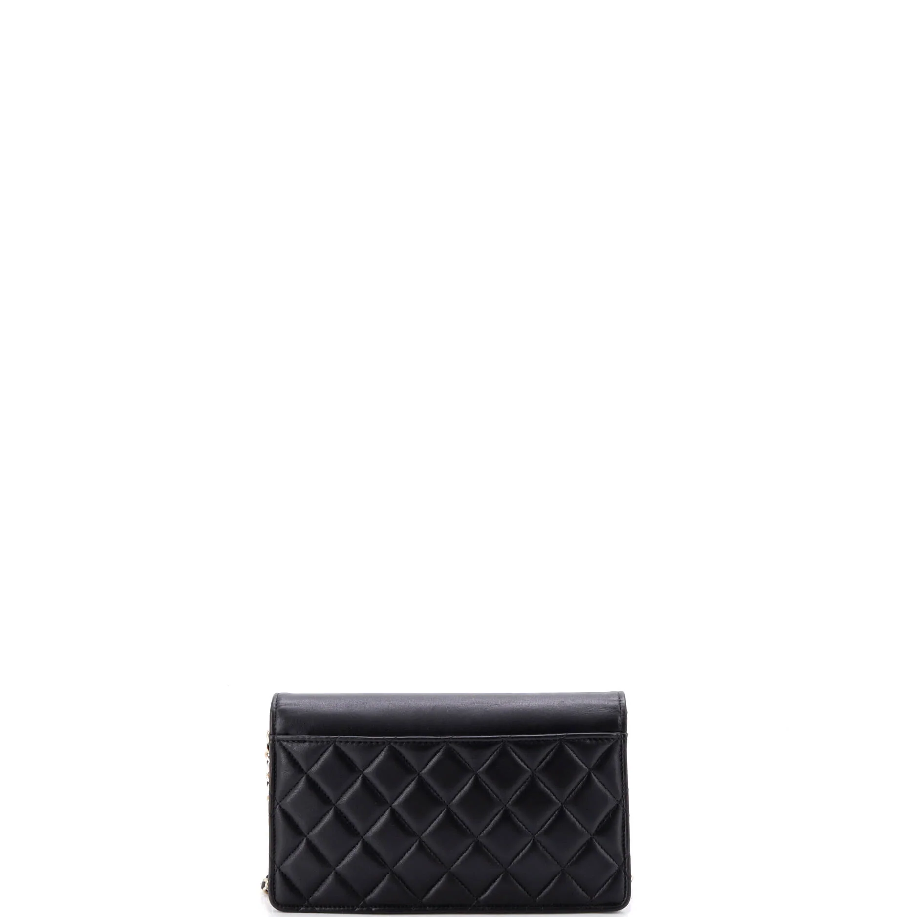 Timeless CC Full Flap Clutch with Chain Lambskin - Image 3