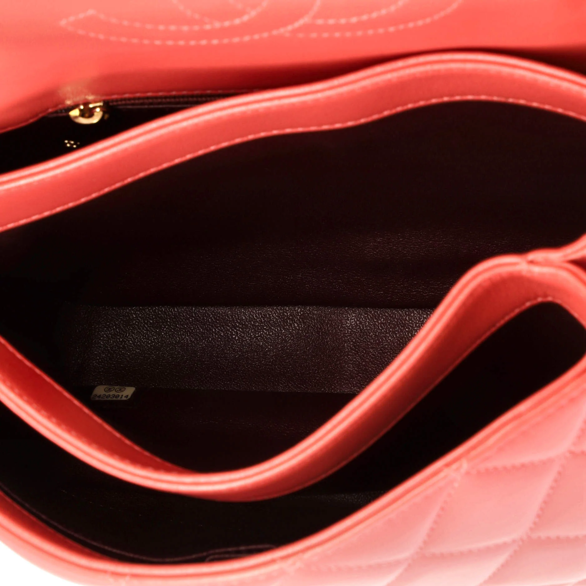 Trendy CC Top Handle Bag Quilted Lambskin Small - Image 6