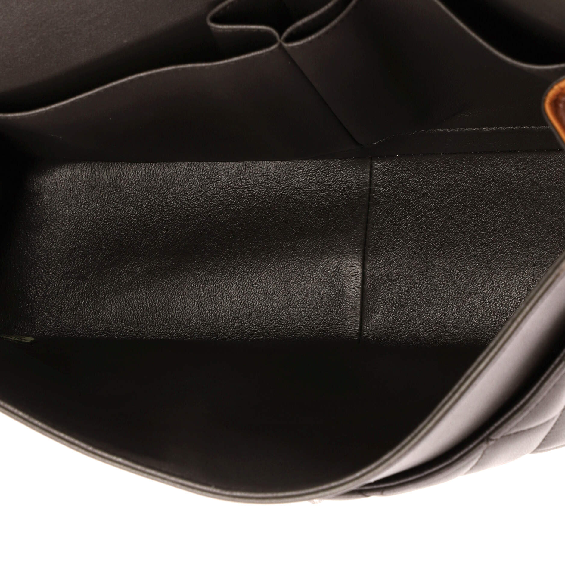 Tricolor Classic Double Flap Bag Quilted Lambskin Jumbo - Image 5