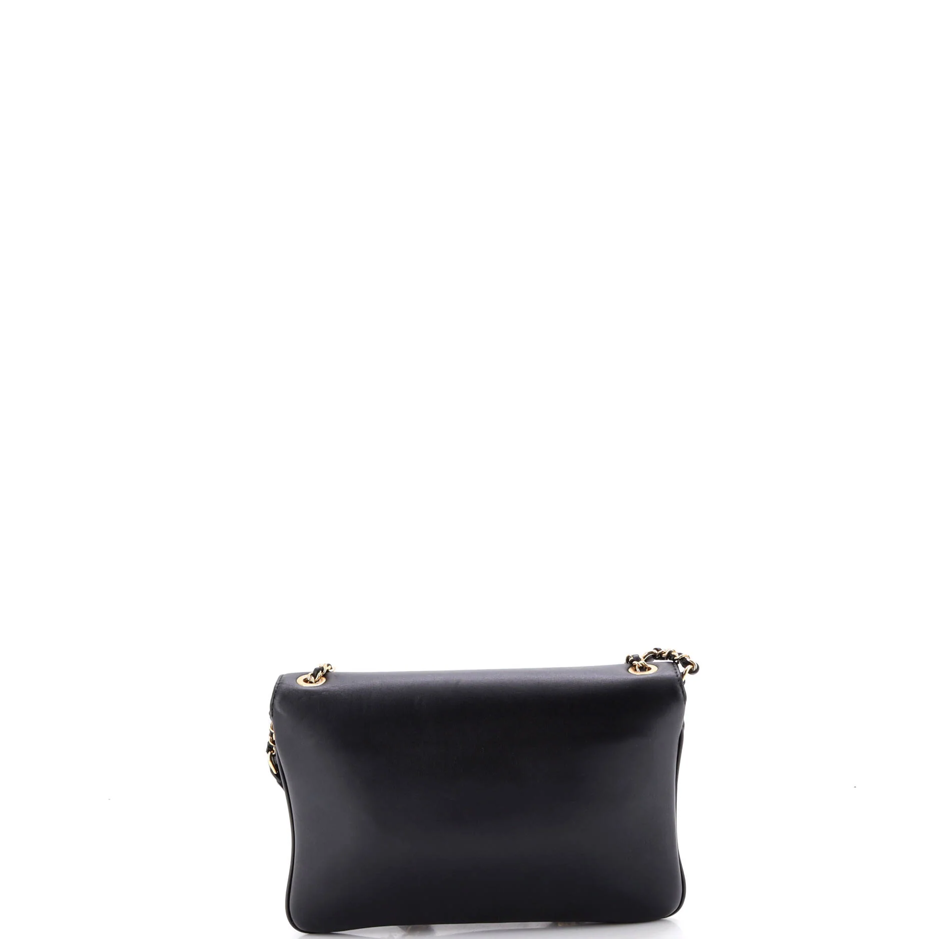 Unchained Flap Crossbody Bag Quilted Lambskin Medium - Image 4
