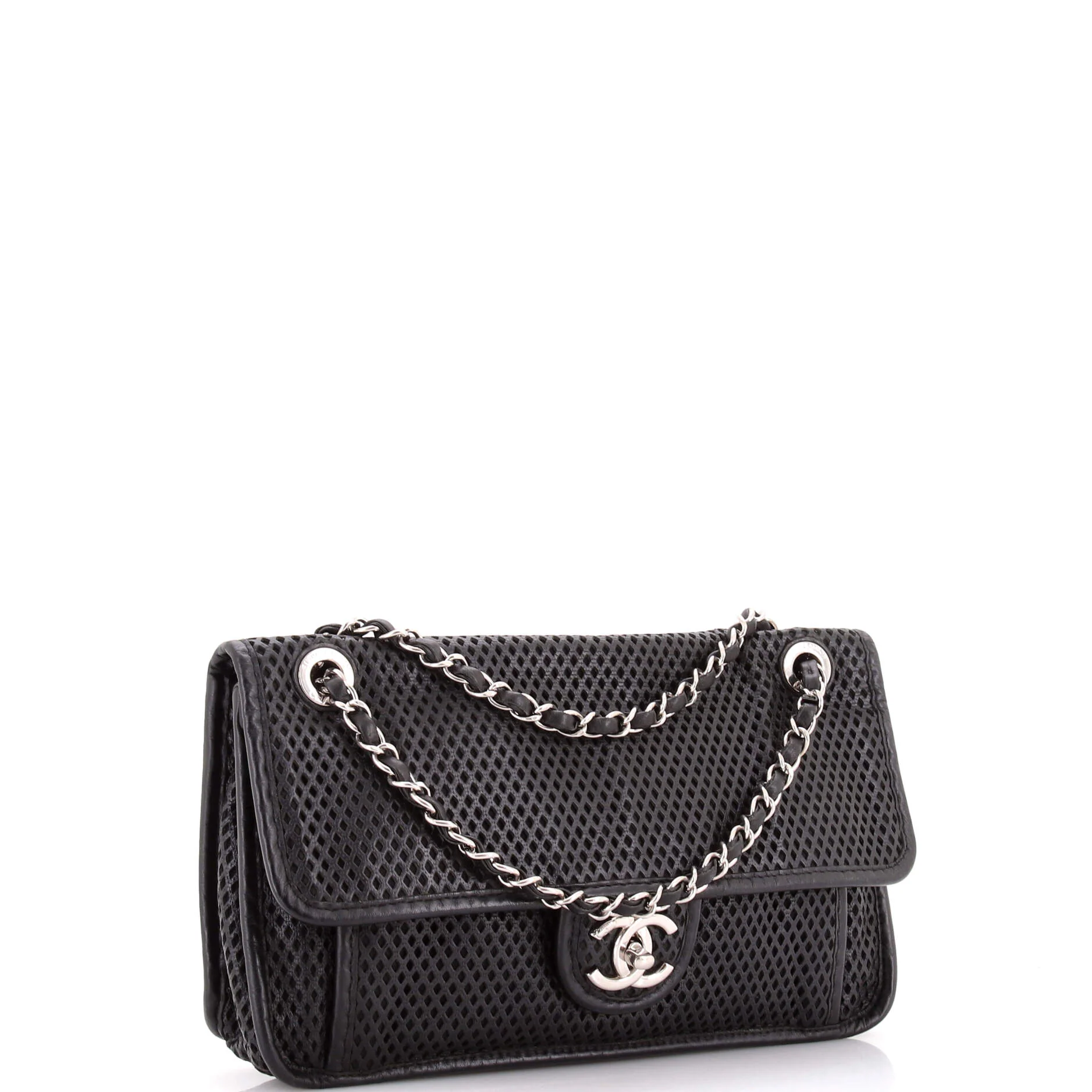 Up In The Air Flap Bag Perforated Leather Medium - Image 2
