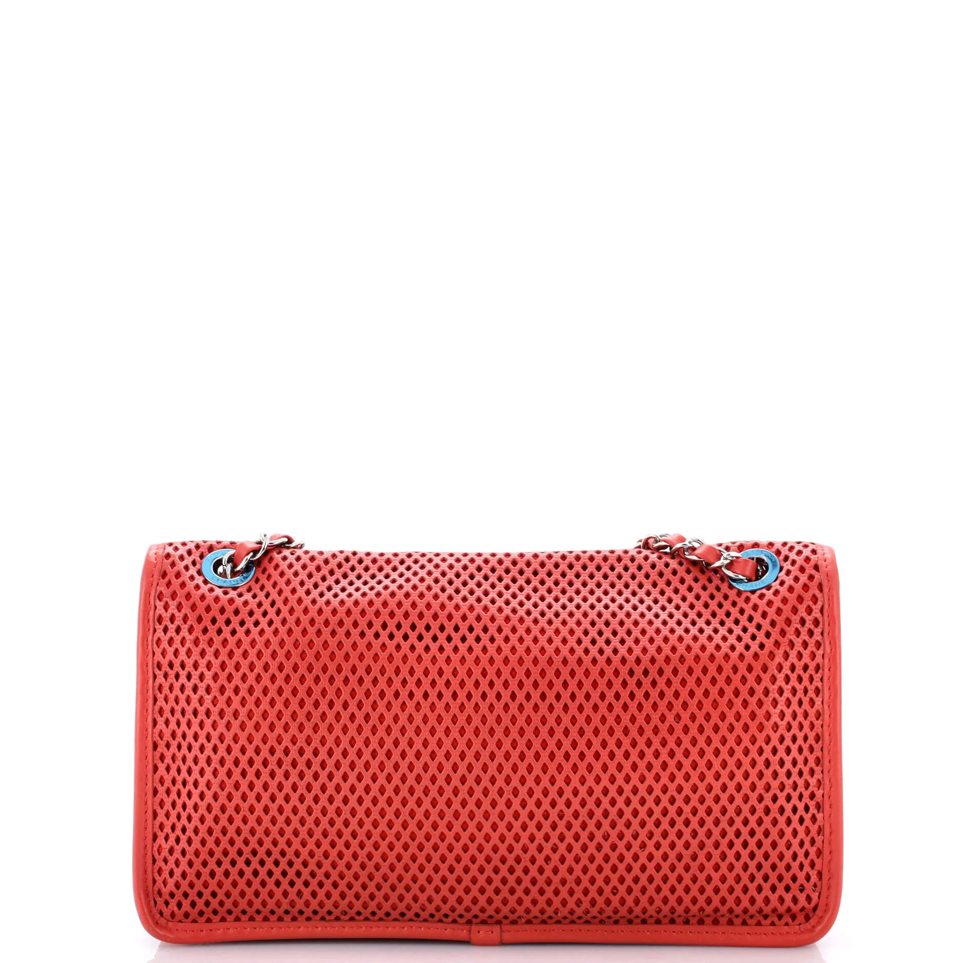 Up In The Air Flap Bag Perforated Leather Medium - Image 3