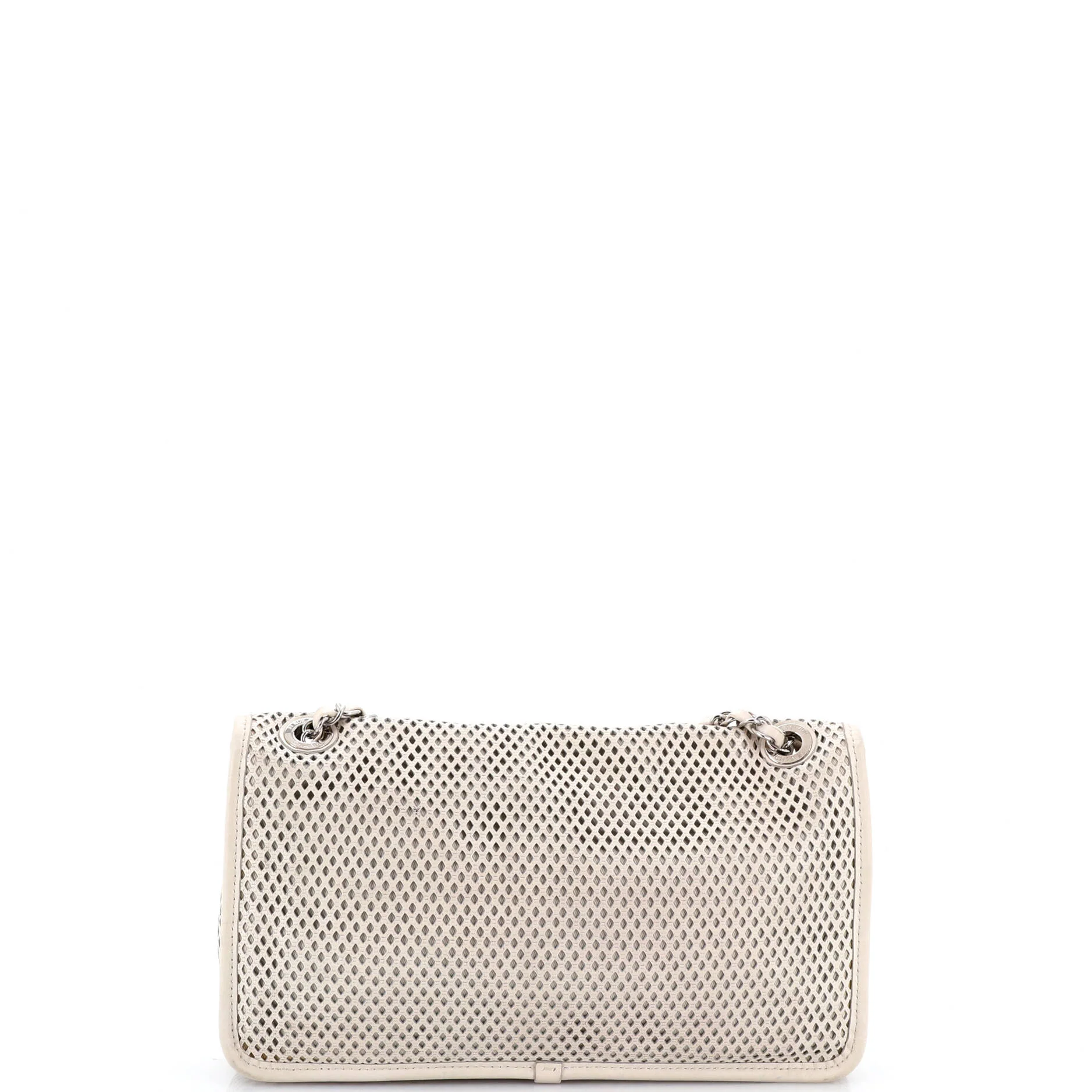 Up In The Air Flap Bag Perforated Leather Medium - Image 4
