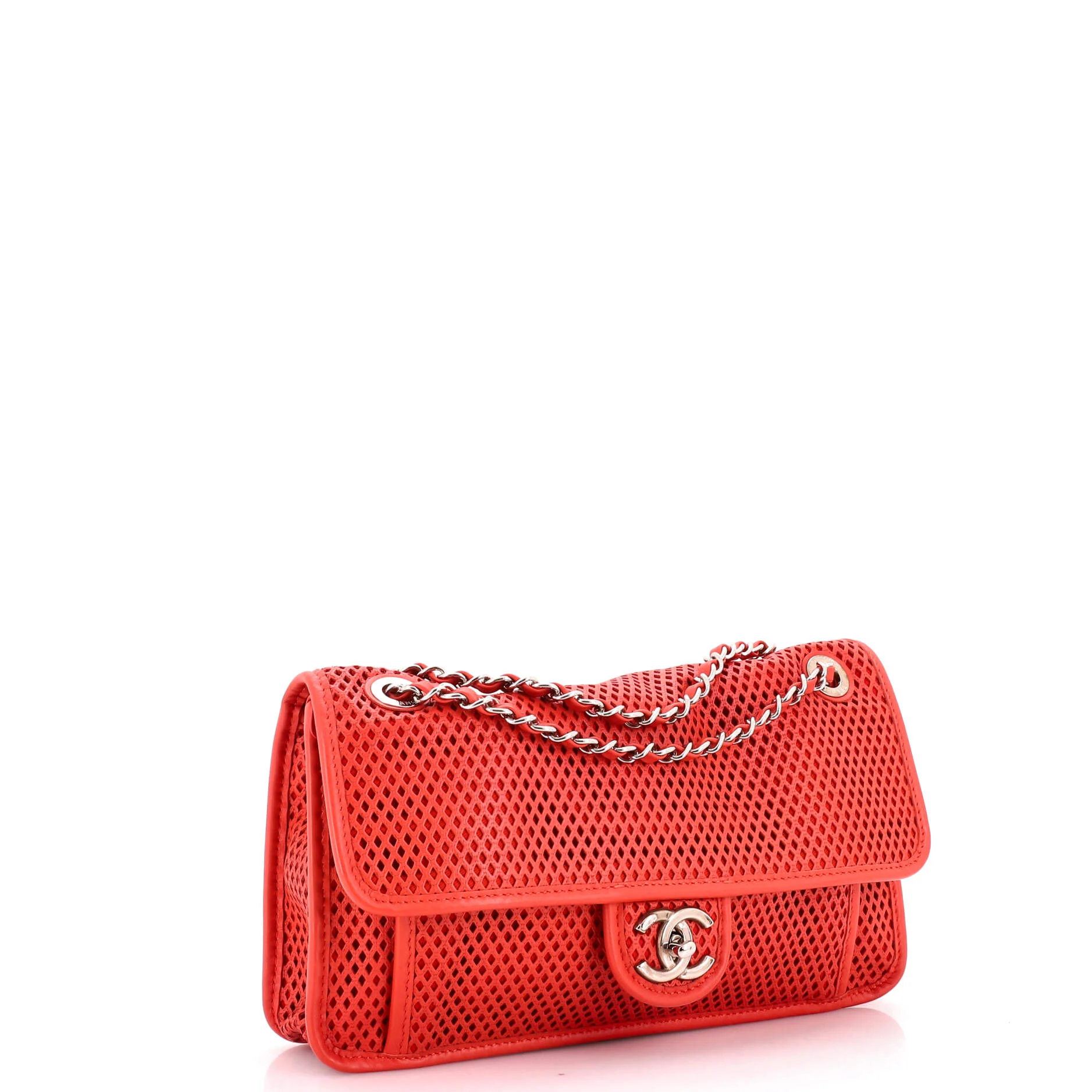 Up In The Air Flap Bag Perforated Leather Medium - Image 2
