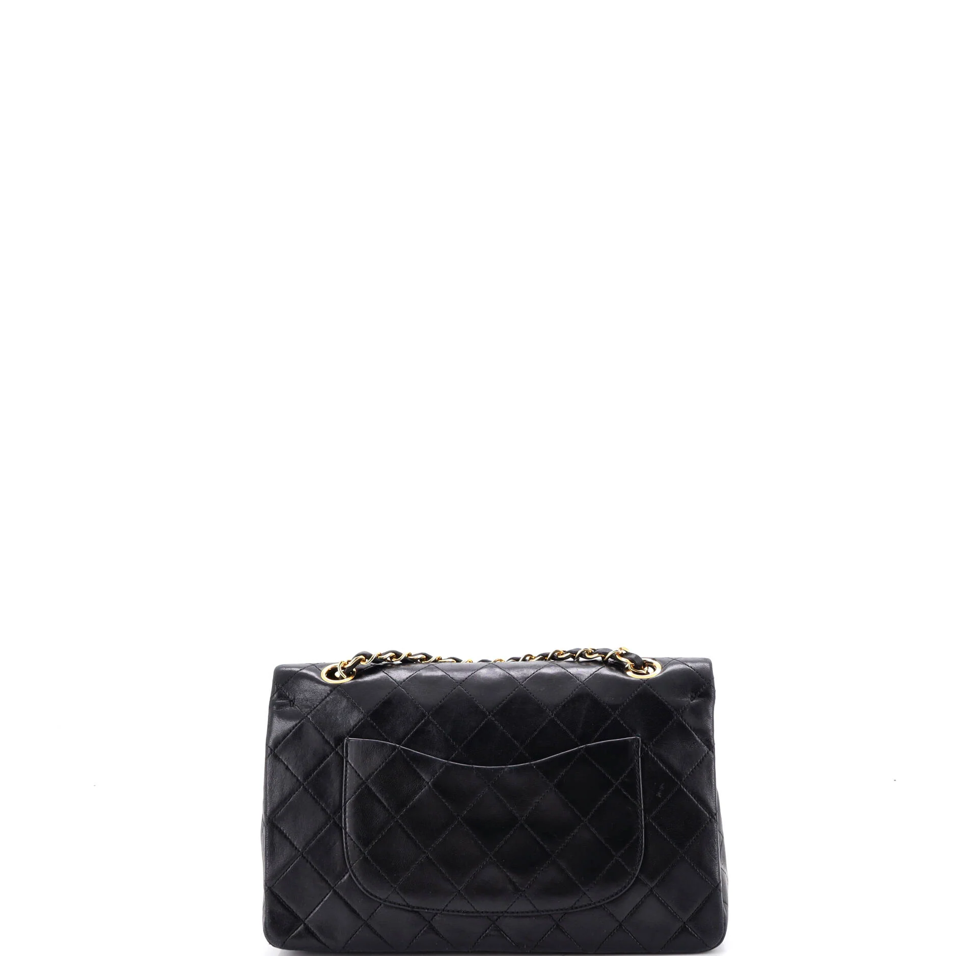 Vintage Classic Double Flap Bag Quilted Lambskin Medium - Image 3