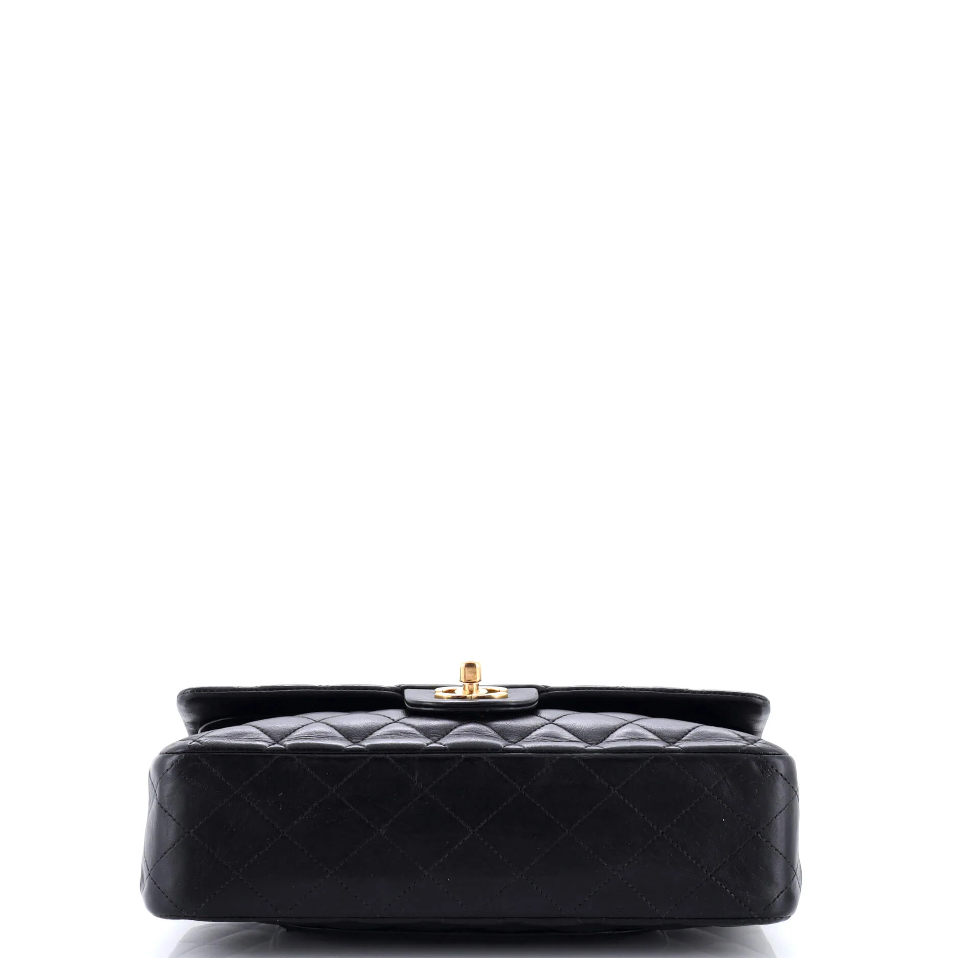 Vintage Classic Double Flap Bag Quilted Lambskin Medium - Image 4
