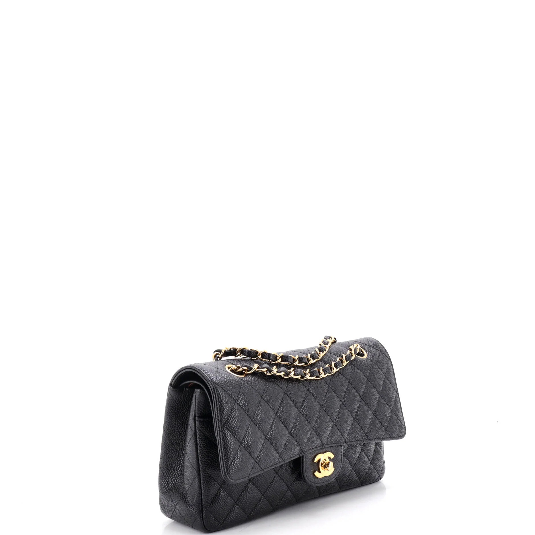 Vintage Classic Double Flap Bag Quilted Lambskin Medium - Image 2