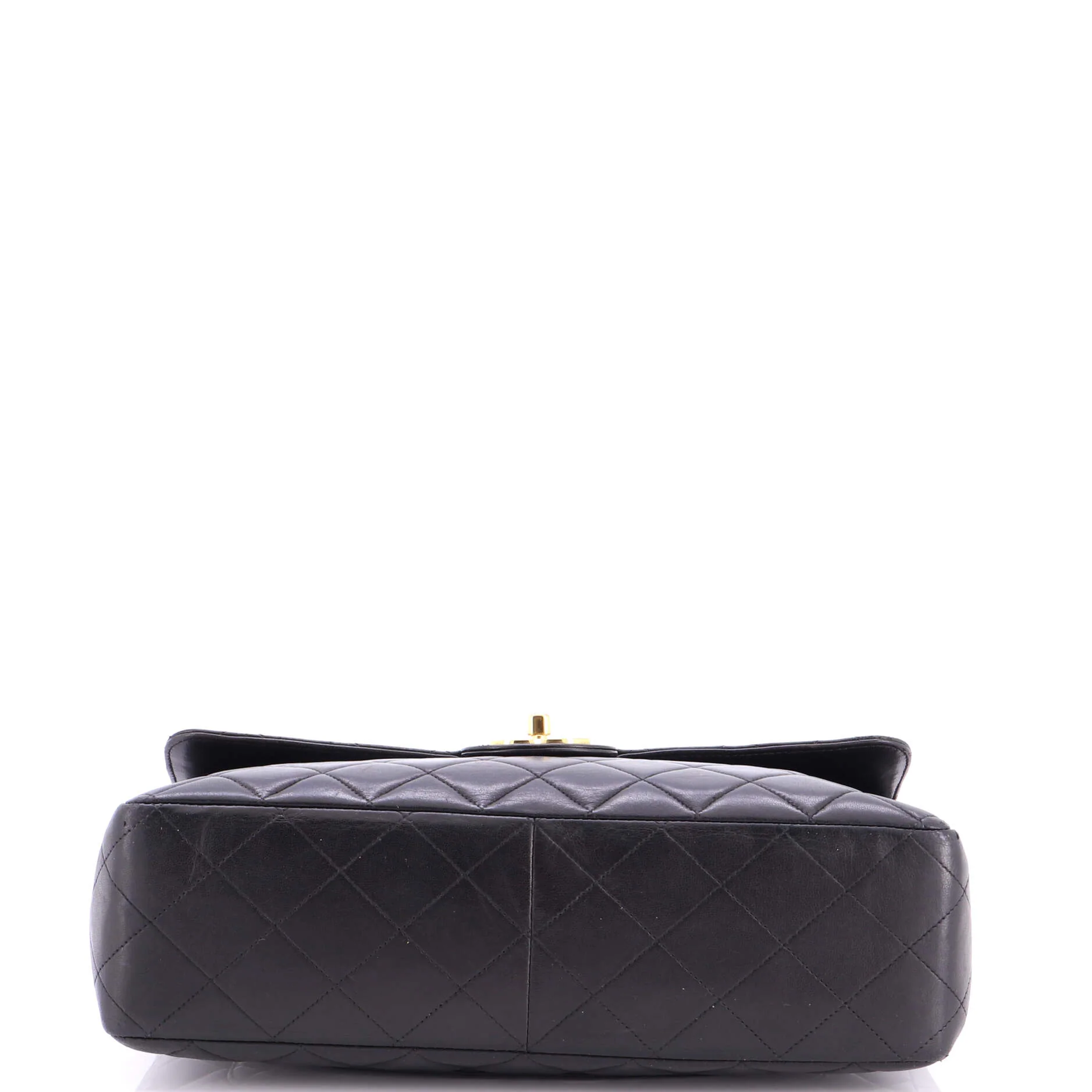 Vintage Classic Single Flap Bag Quilted Lambskin Jumbo - Image 4