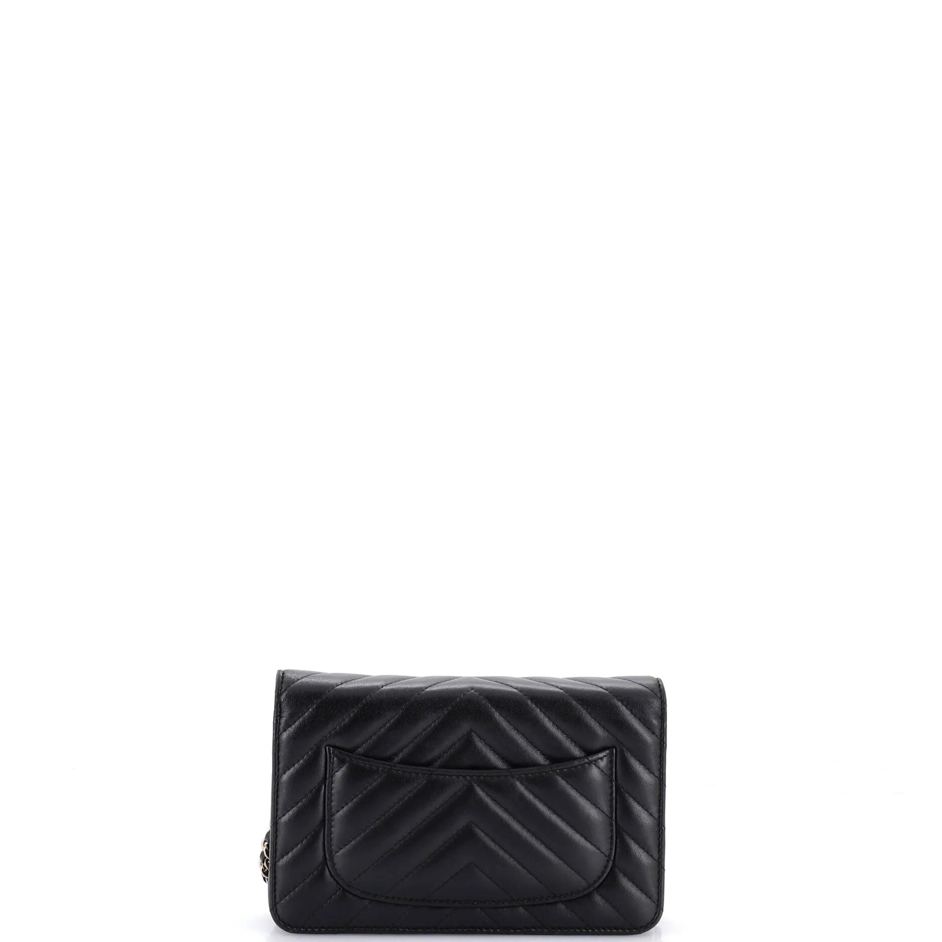 Wallet on Chain Chevron Lambskin - Image 4