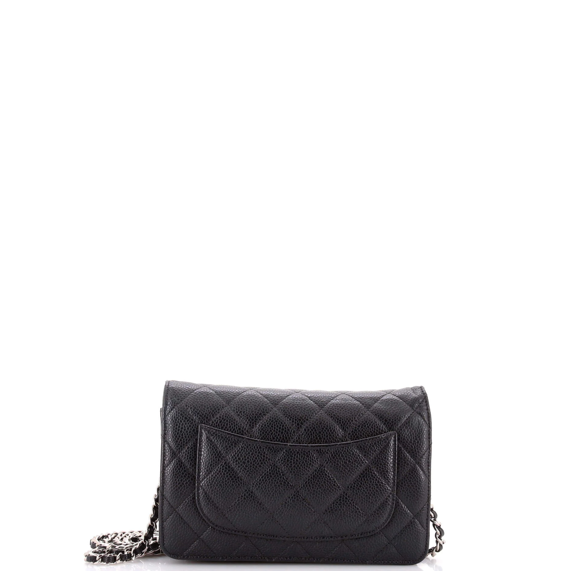 Wallet on Chain Quilted Caviar - Image 3