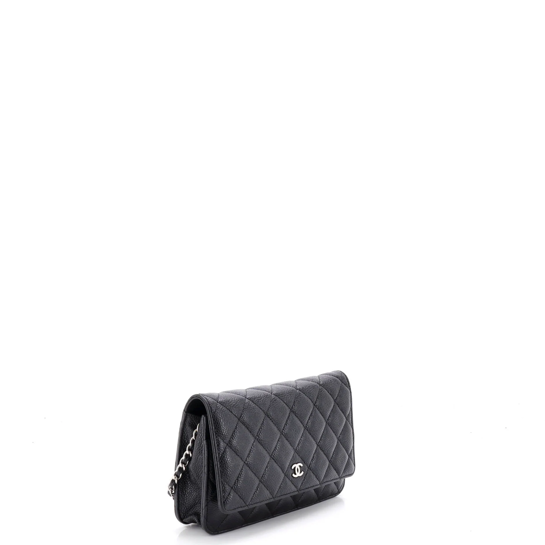 Wallet on Chain Quilted Caviar - Image 3
