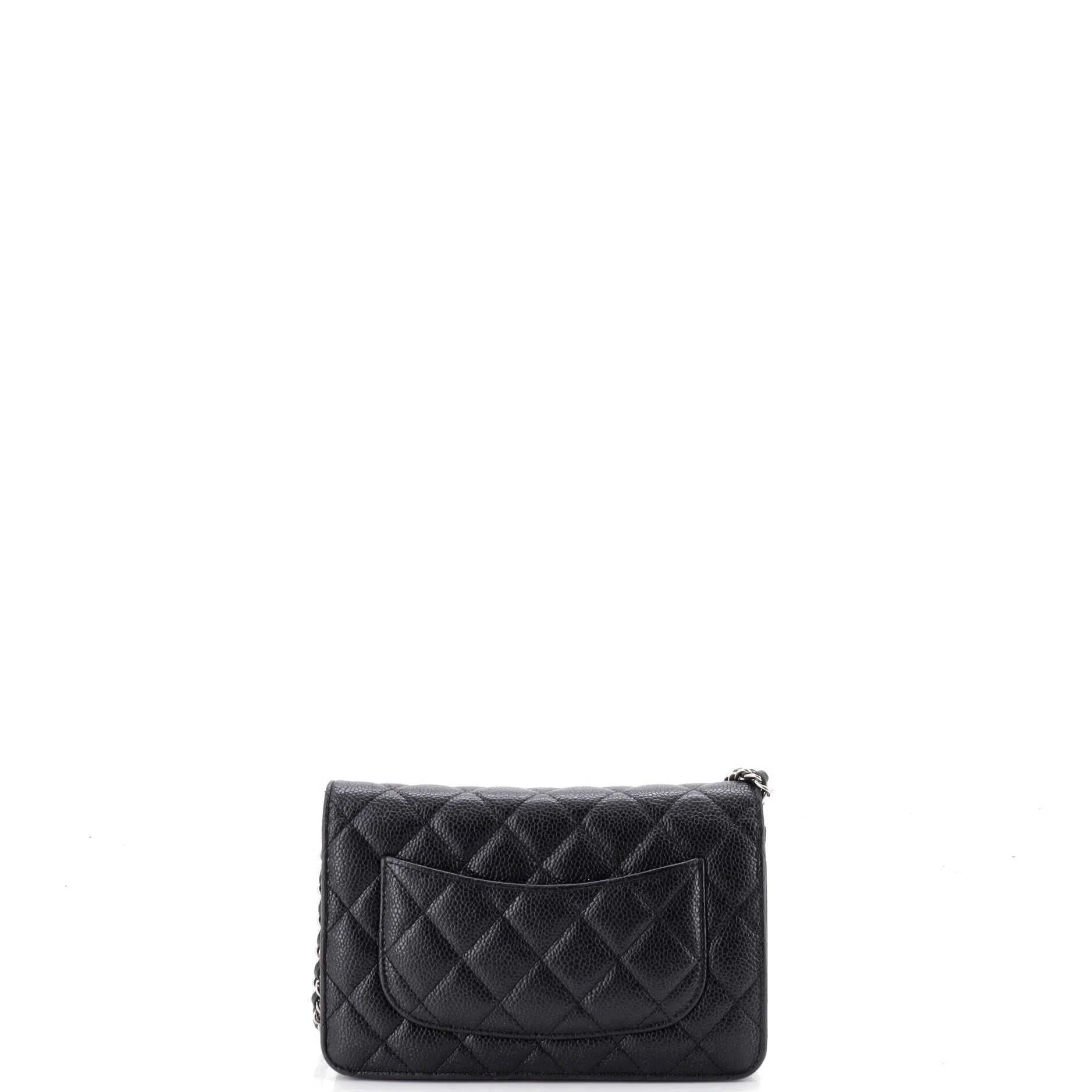Wallet on Chain Quilted Caviar - Image 4