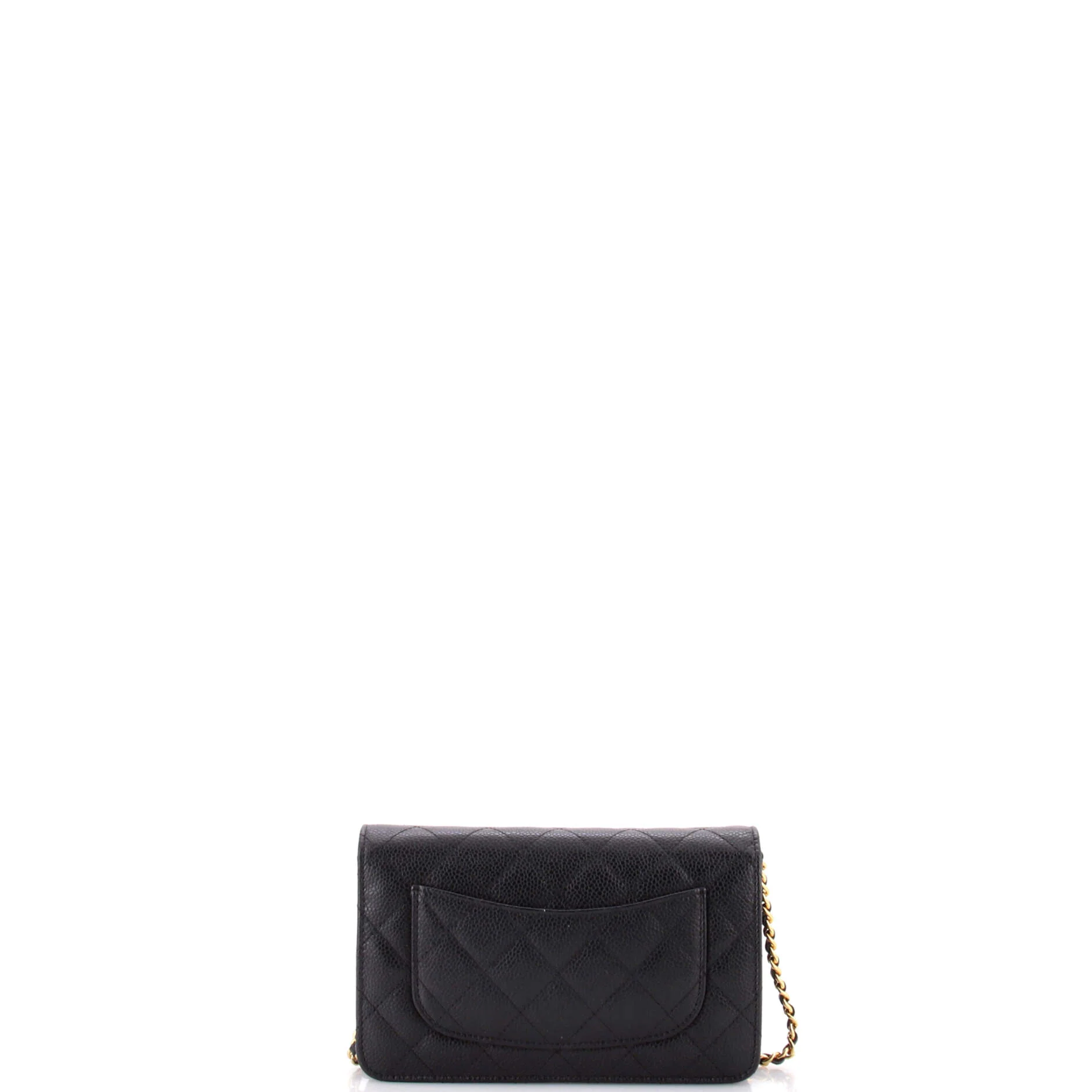 Wallet on Chain Quilted Caviar - Image 3