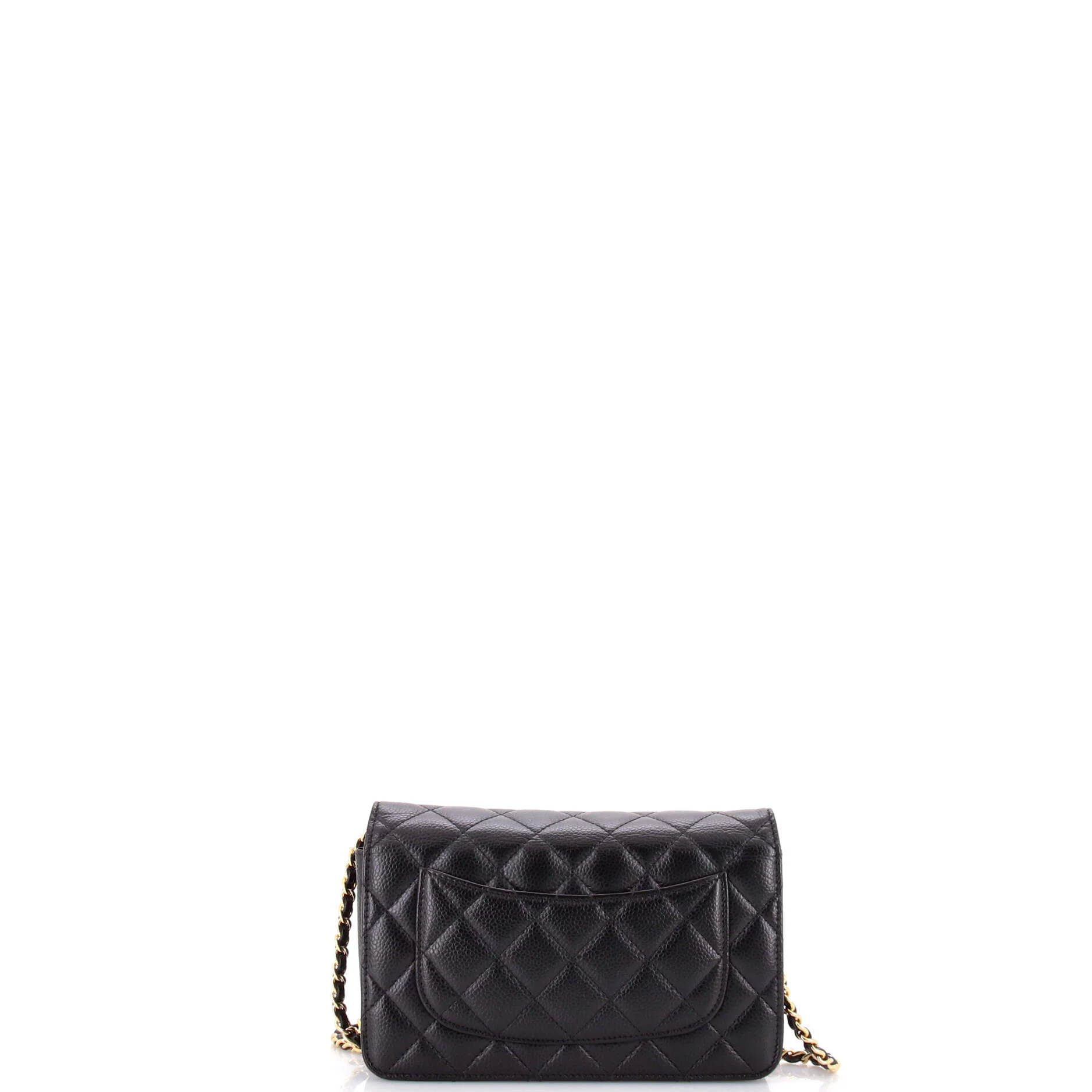 Wallet on Chain Quilted Caviar - Image 3