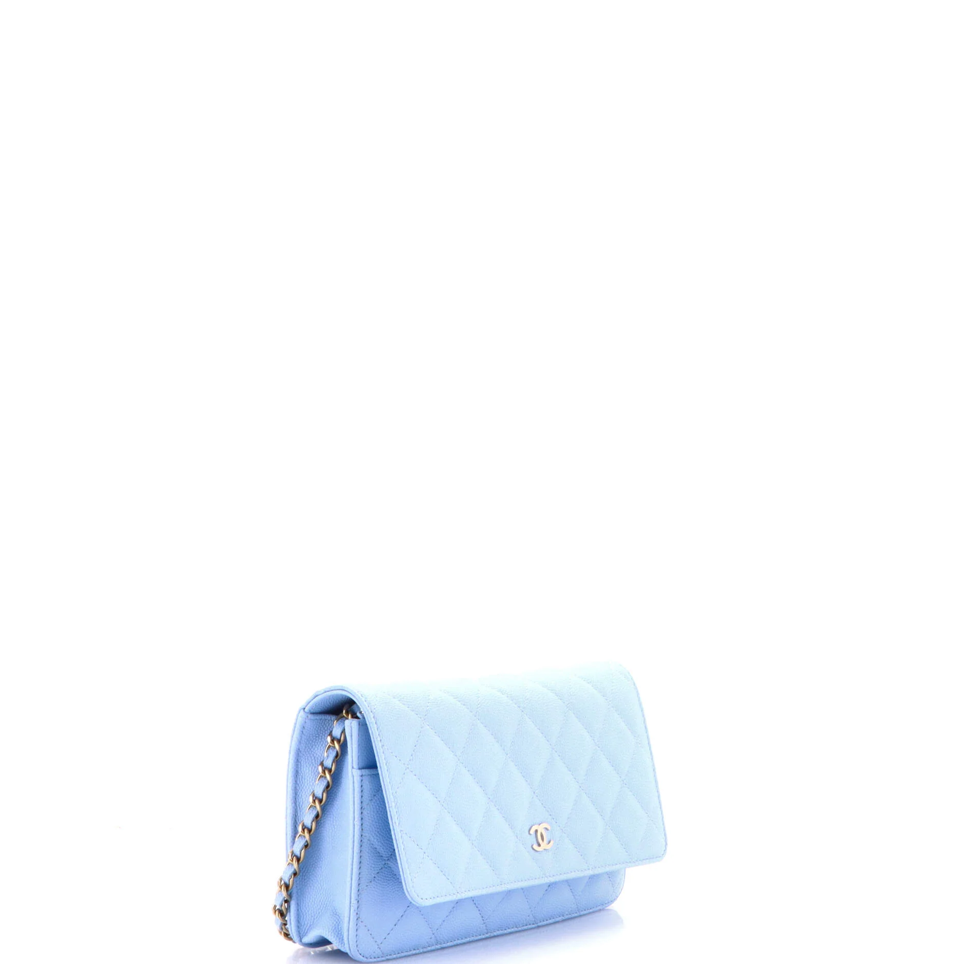Wallet on Chain Quilted Caviar - Image 3
