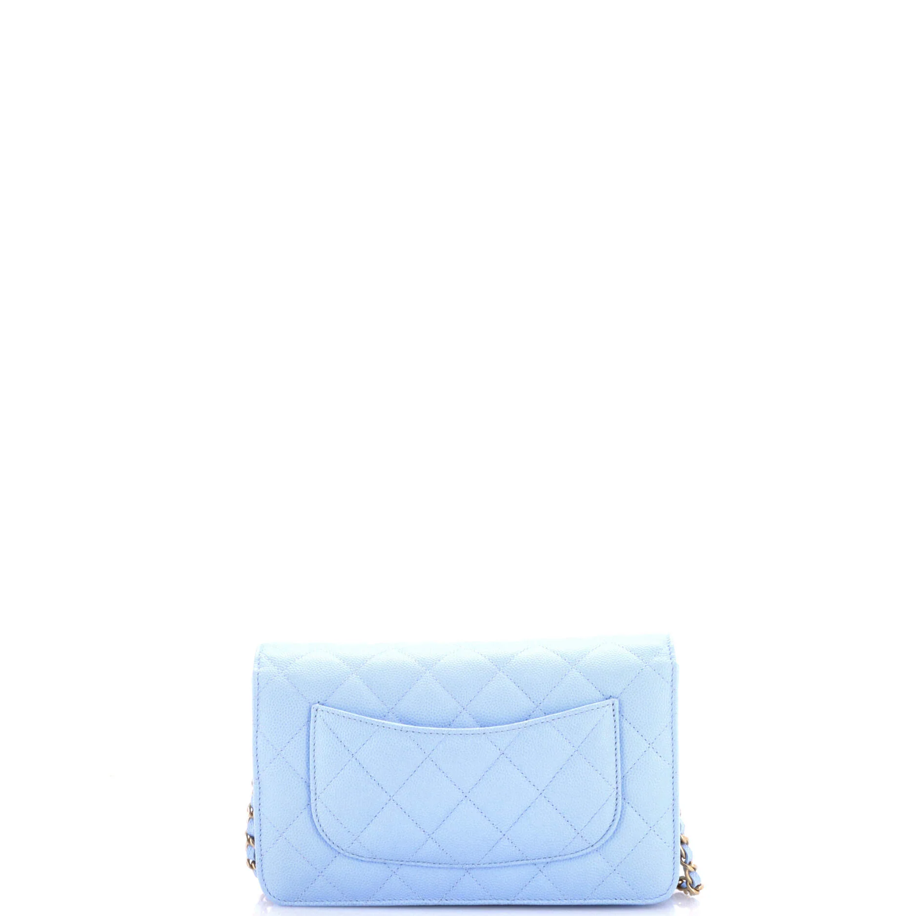 Wallet on Chain Quilted Caviar - Image 5