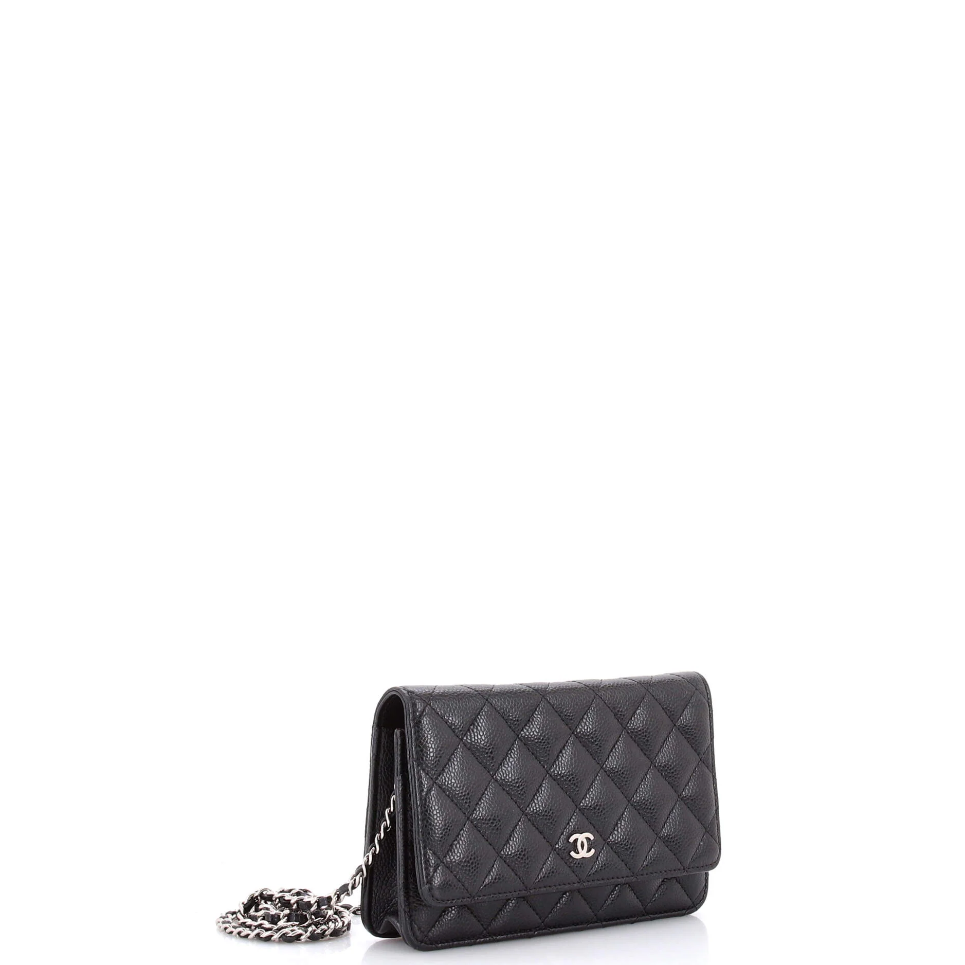 Wallet on Chain Quilted Caviar - Image 2