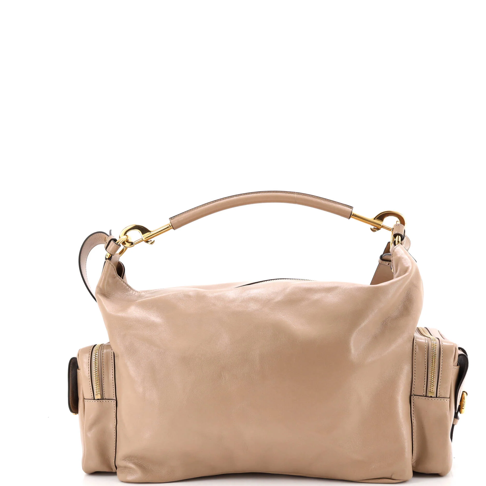 Camera Shoulder Bag Leather Large - Image 3