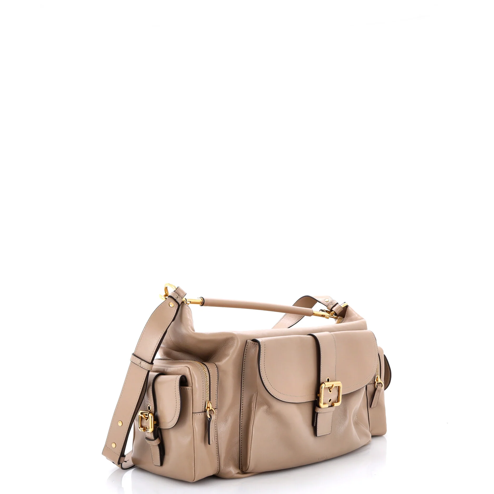 Camera Shoulder Bag Leather Large - Image 2