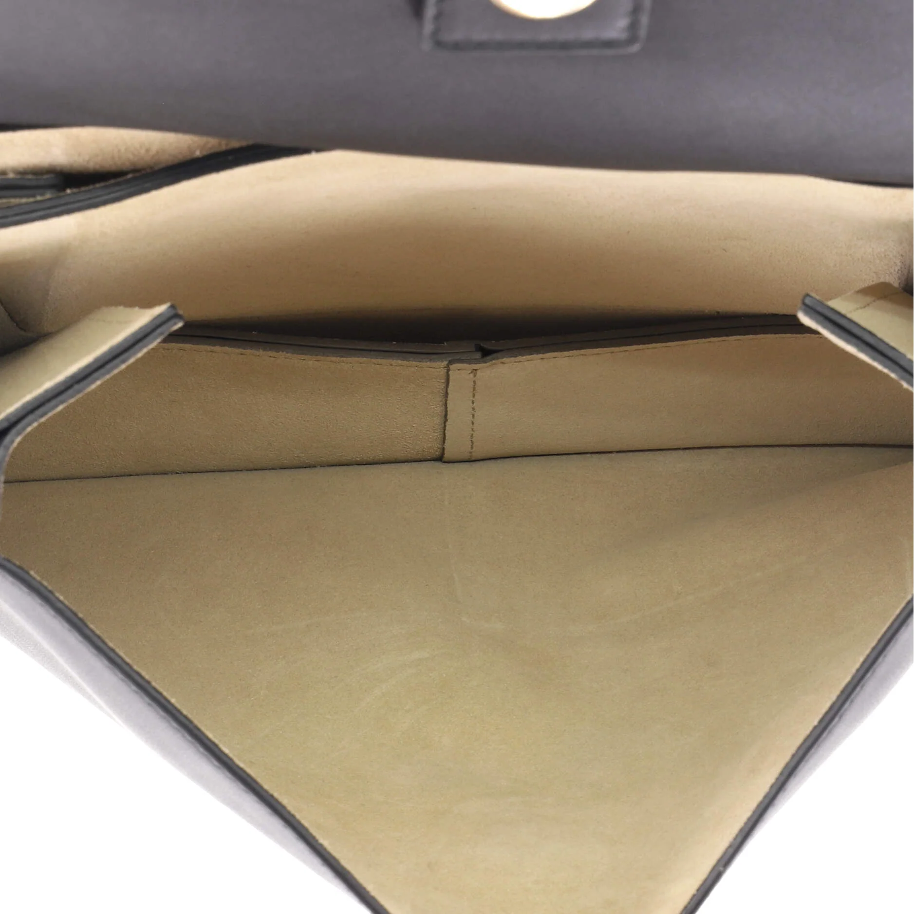 Faye Shoulder Bag Leather and Suede Medium - Image 5